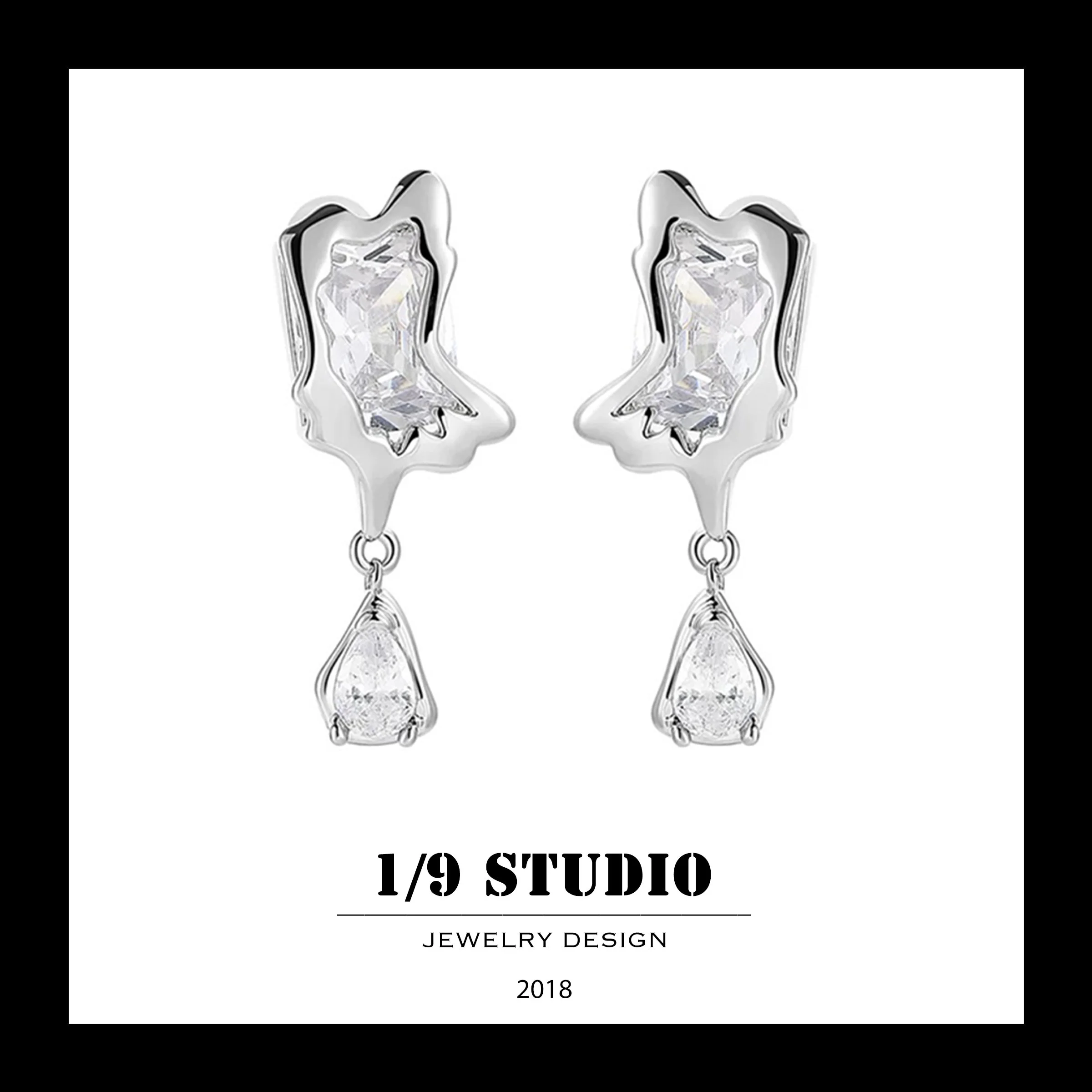 1/9 Studio Sterling Silver Earring