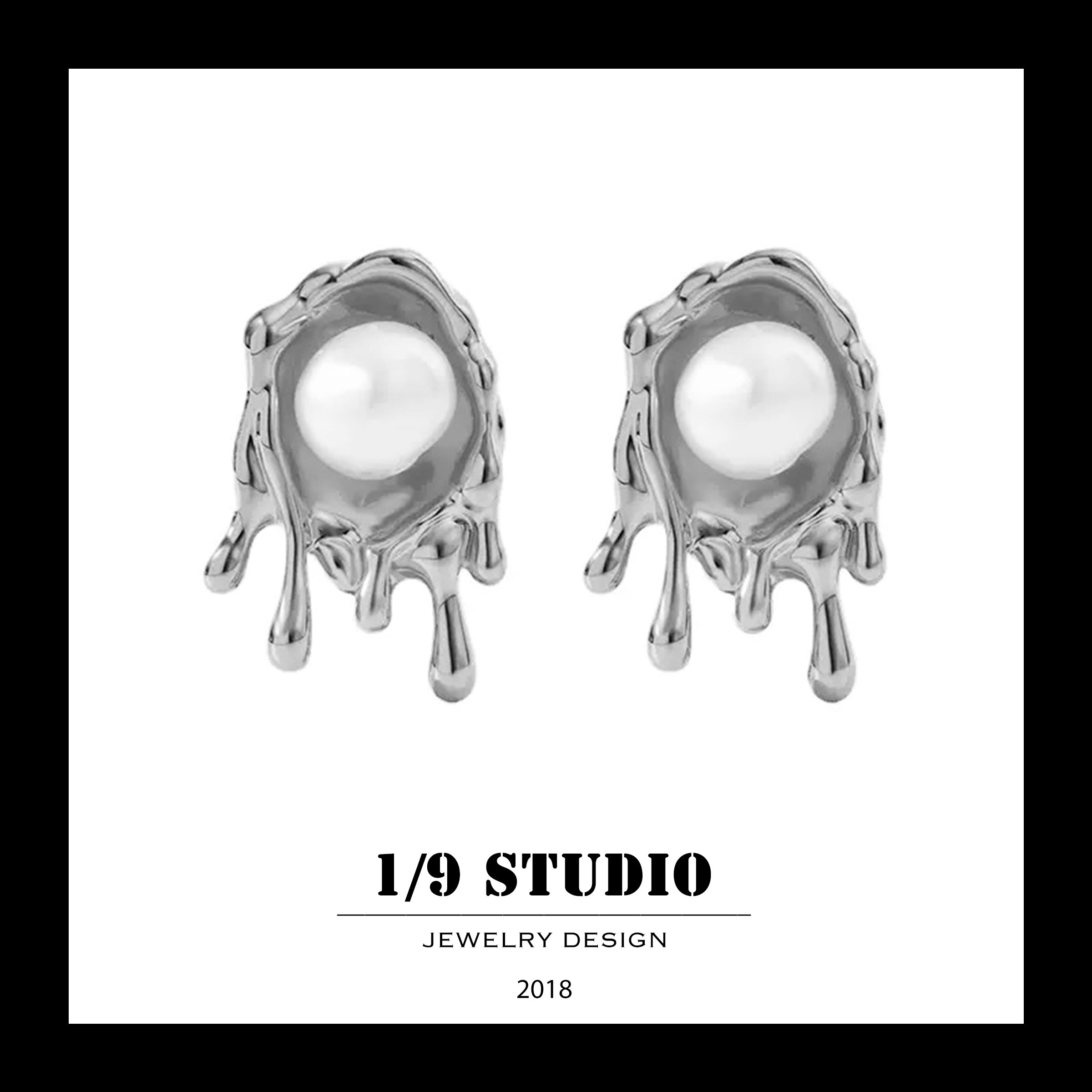 1/9 Studio Sterling Silver Earring