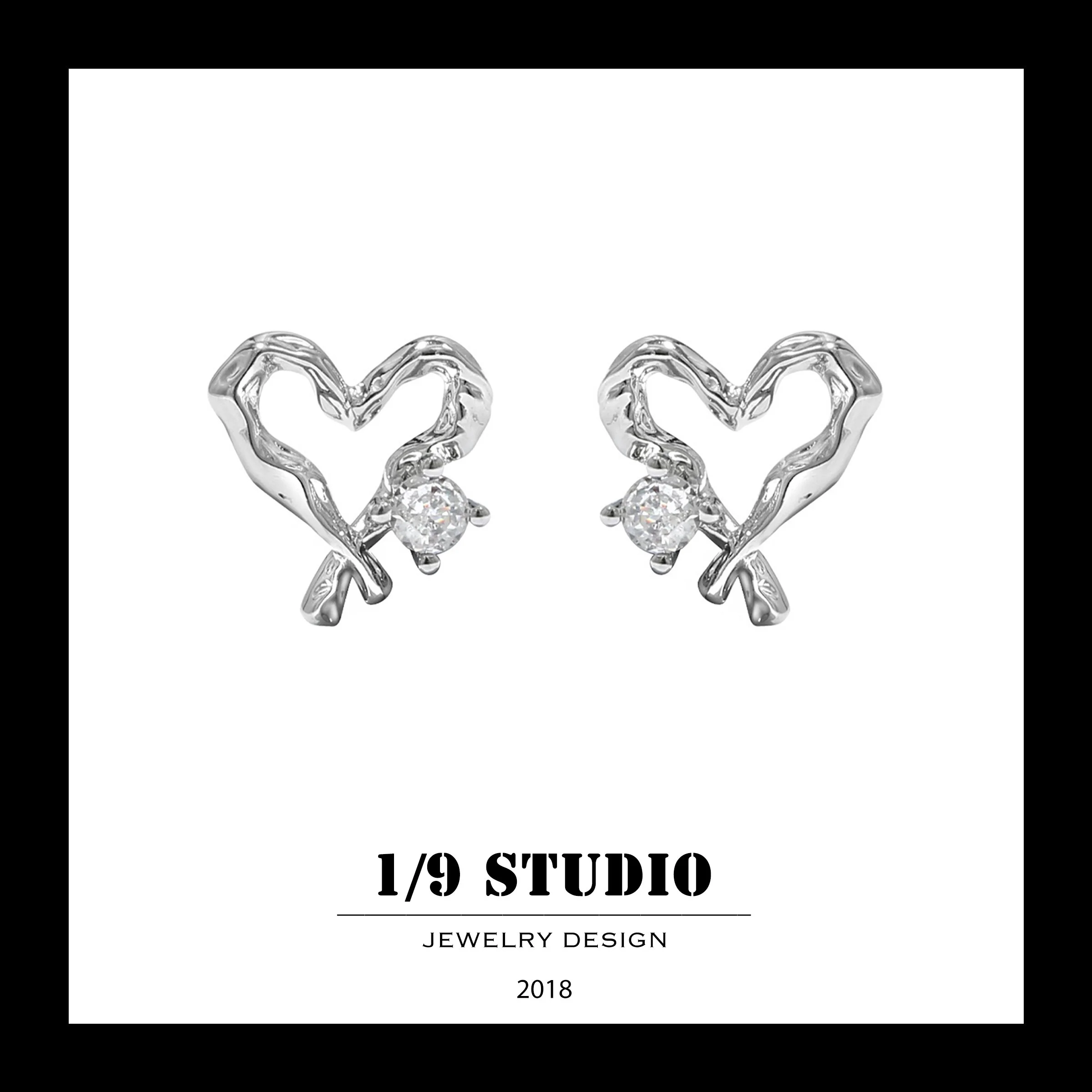 1/9 Studio Sterling Silver Earring