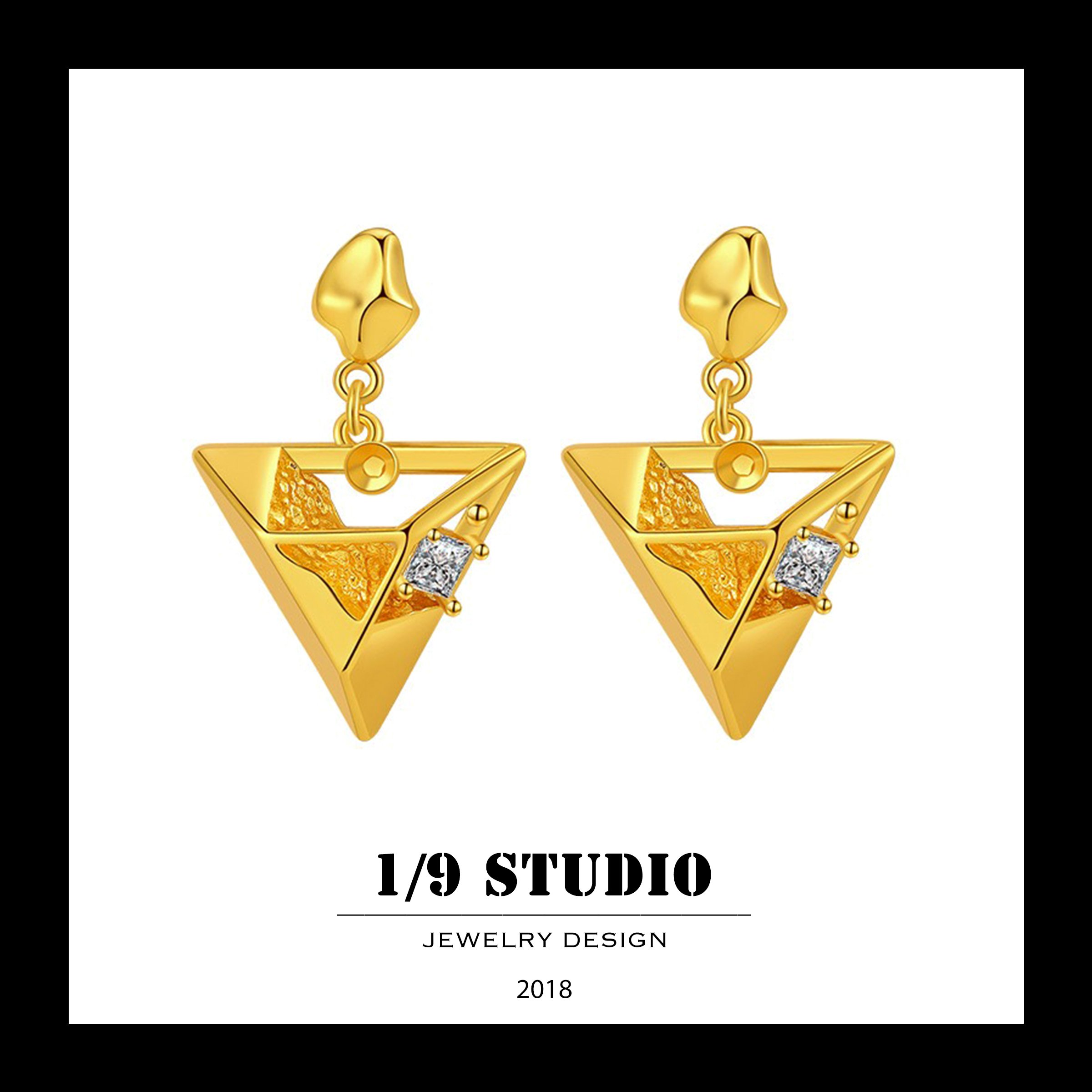 1/9 Studio Gold Filled Earring