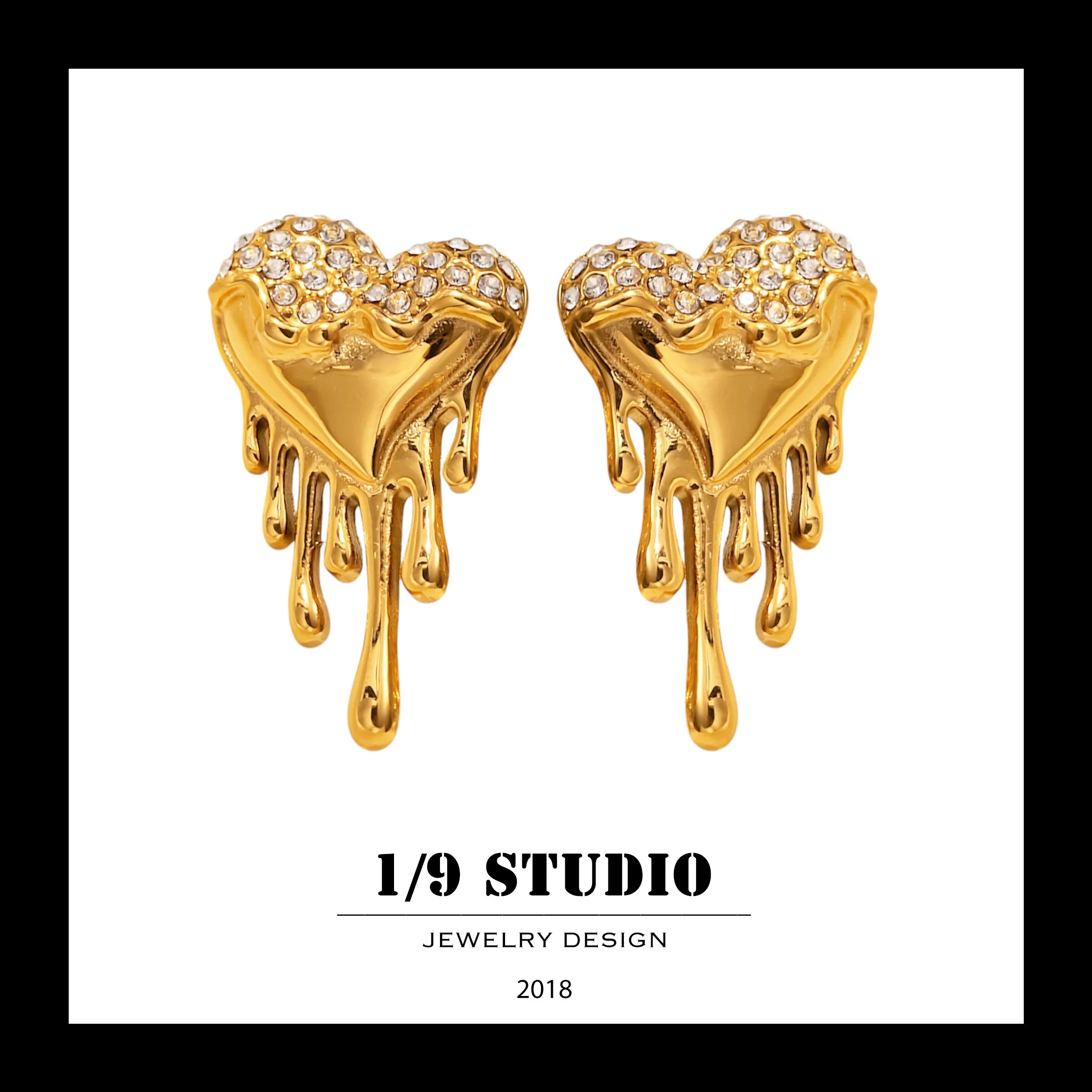 1/9 Studio Gold Filled Earring