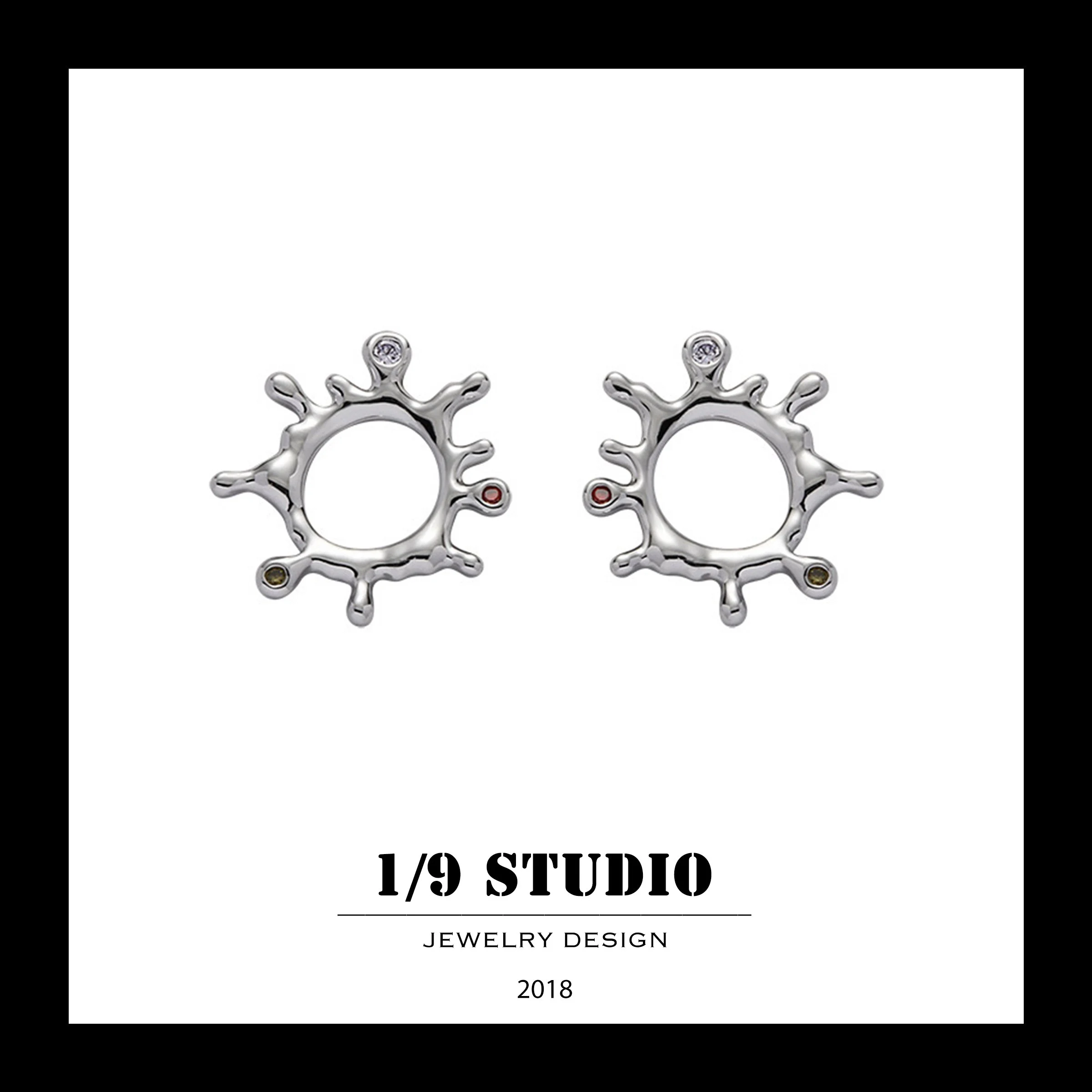 1/9 Studio Sterling Silver Earring