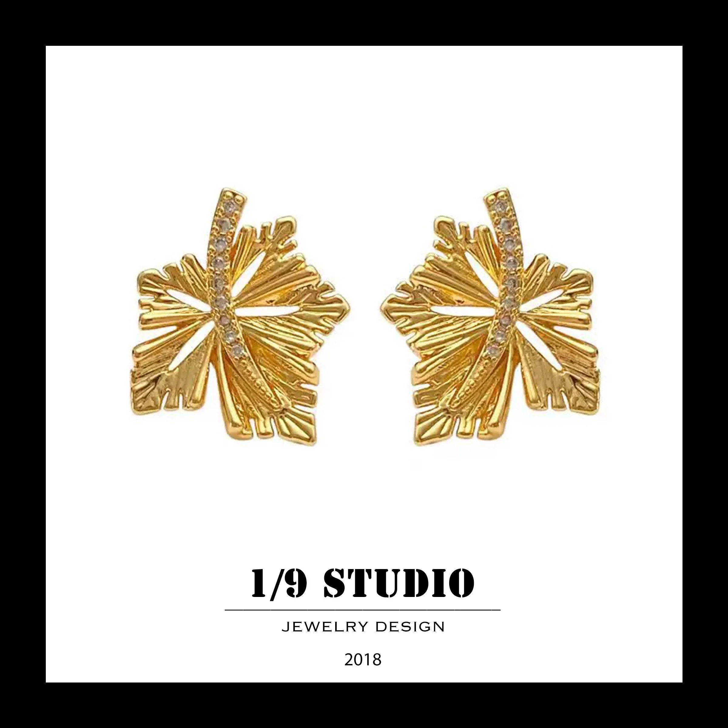 1/9 Studio Gold Filled Earring