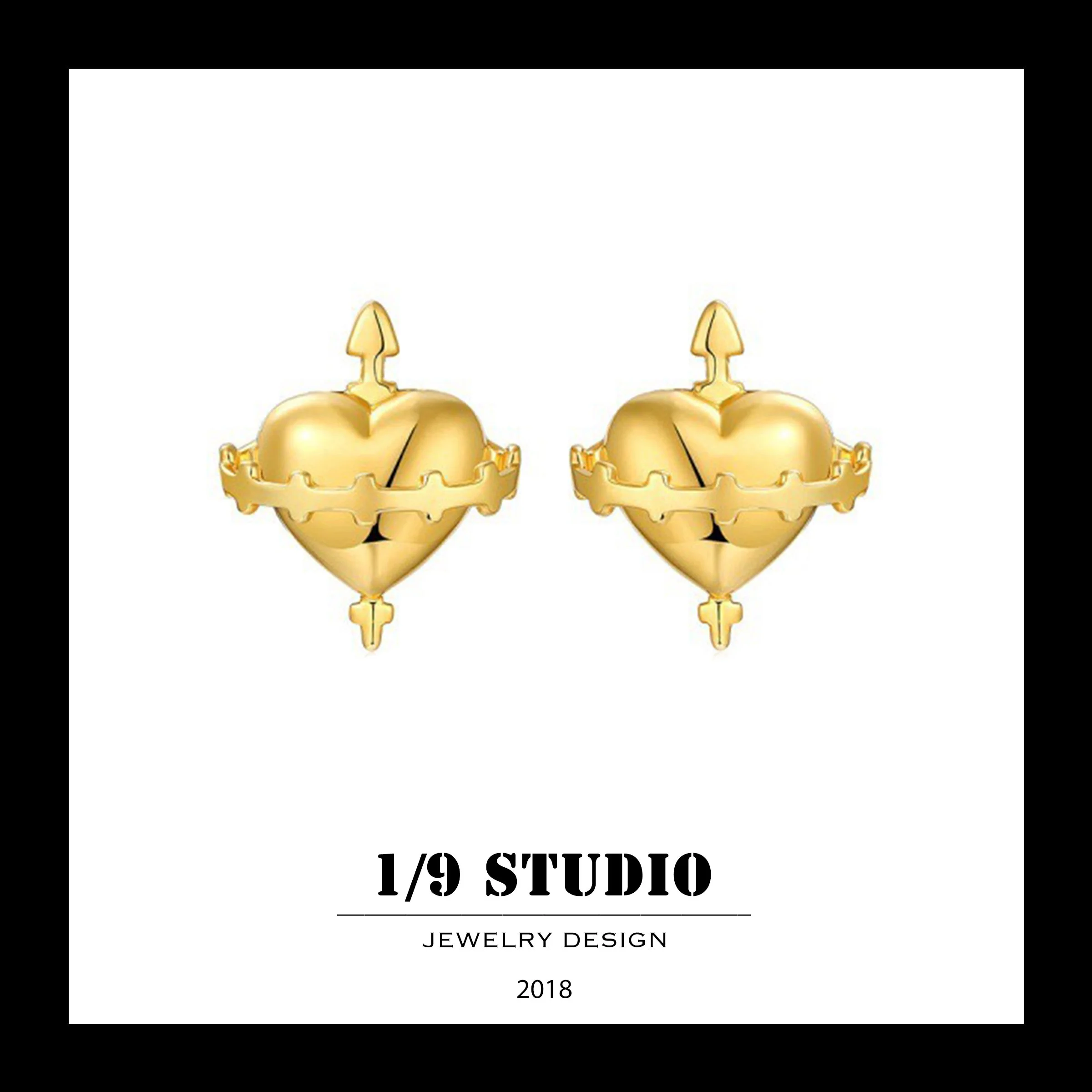 1/9 Studio Gold Filled Earring