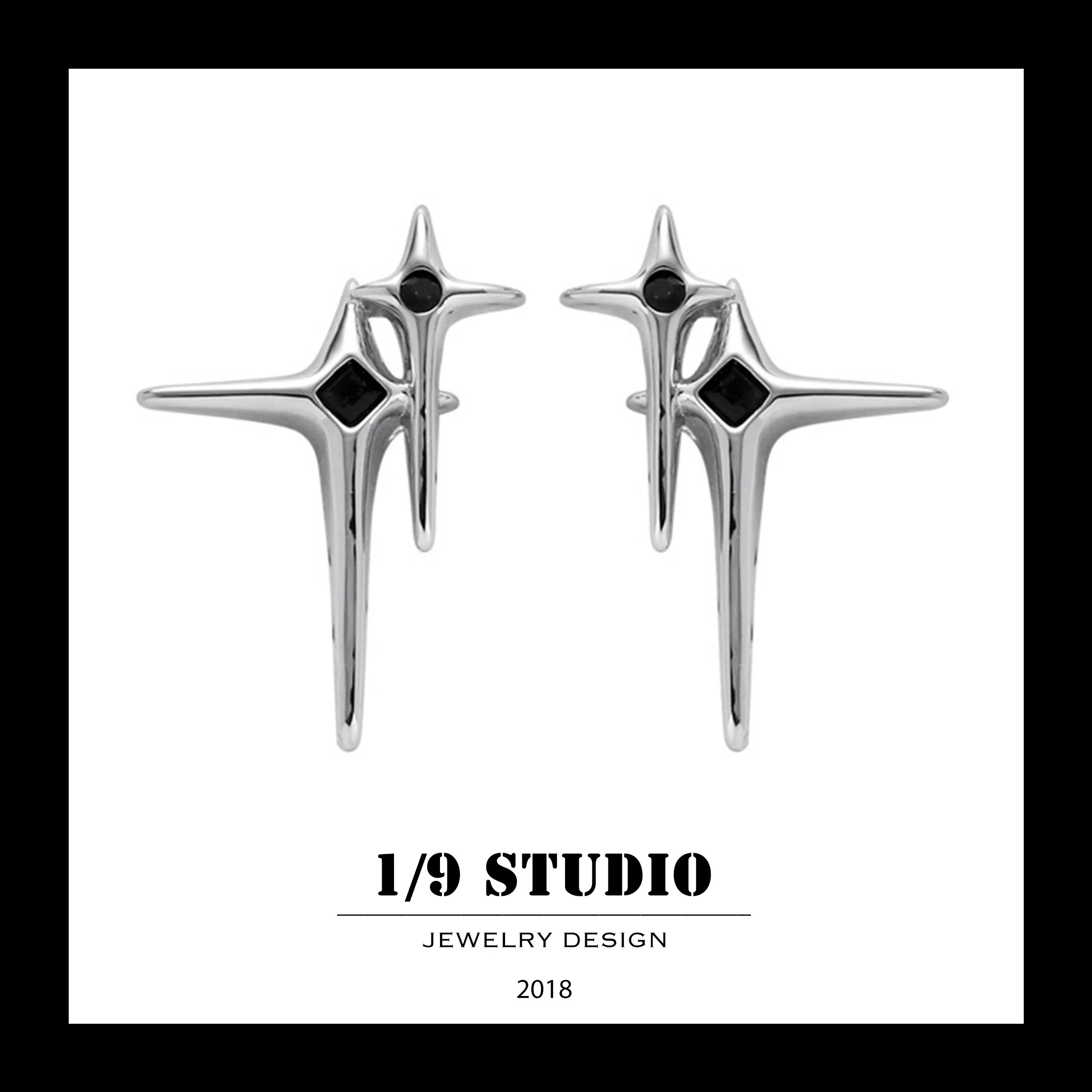 1/9 Studio Sterling Silver Earring