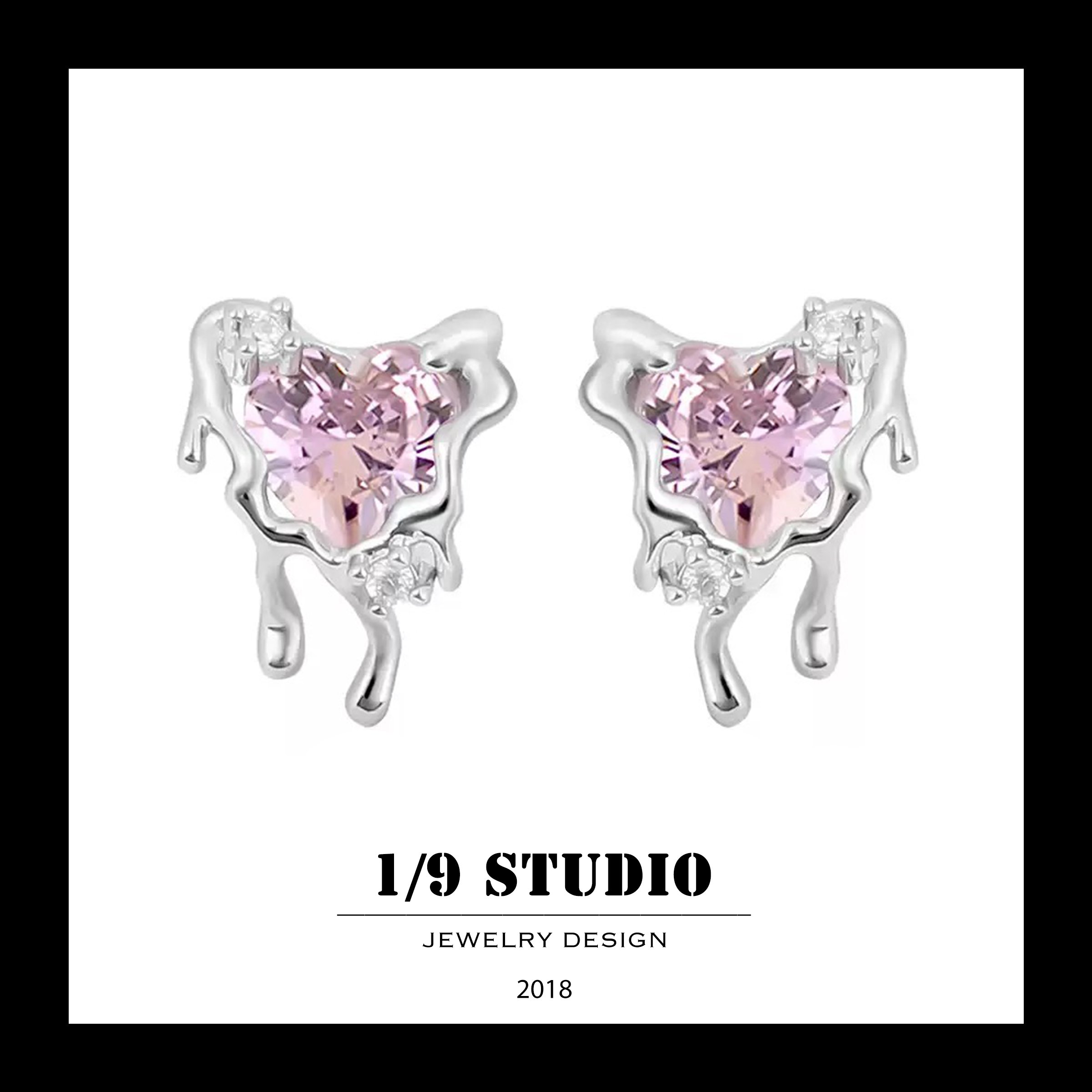 1/9 Studio Sterling Silver Earring