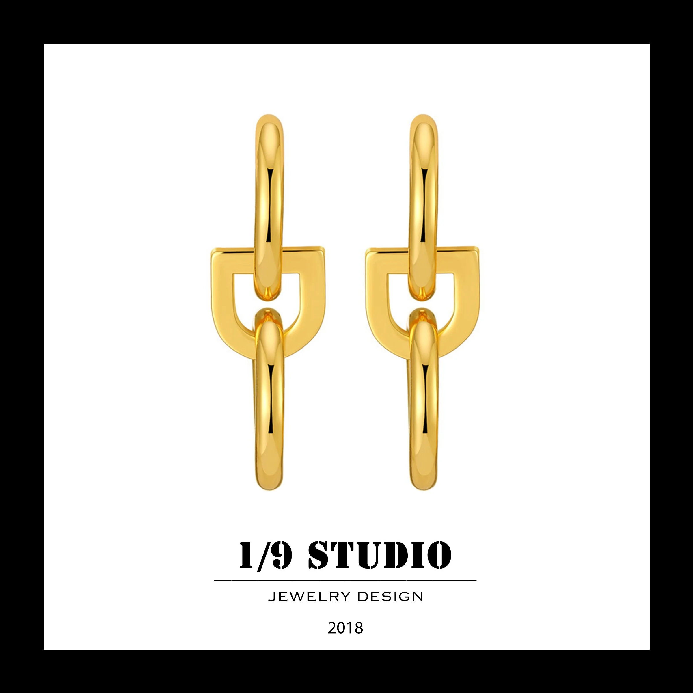 1/9 Studio Gold Filled Earring