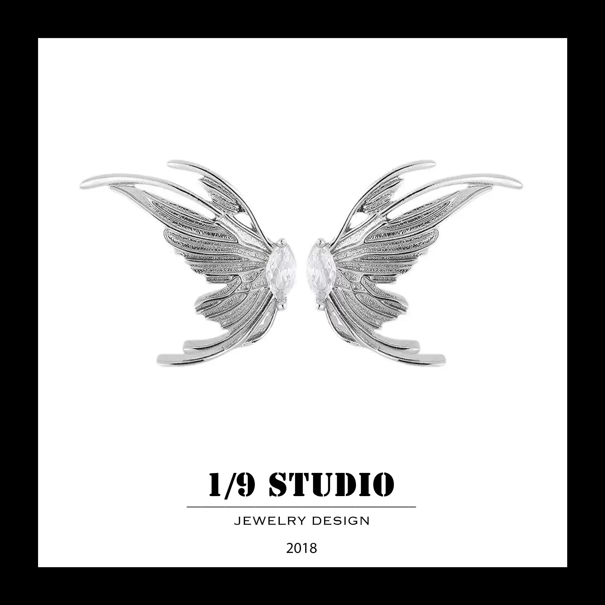 1/9 Studio Sterling Silver Earring