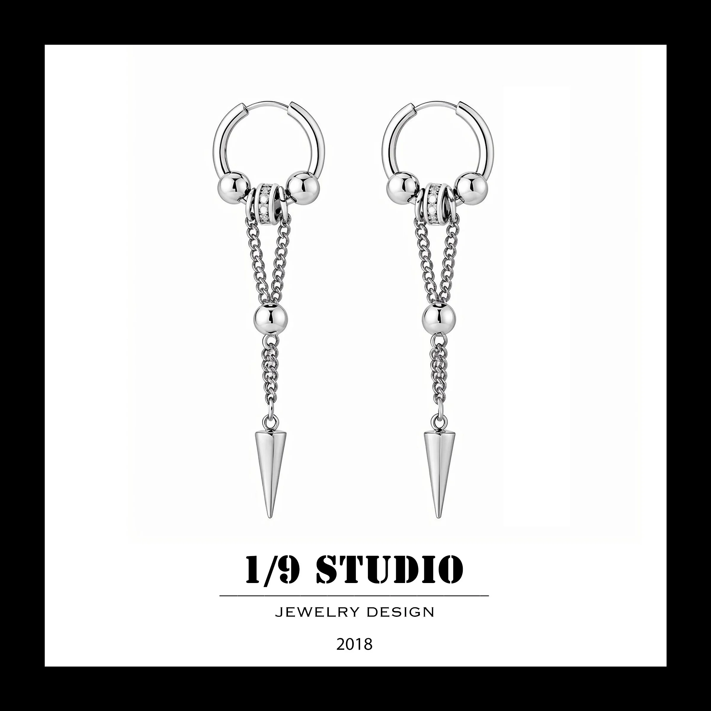 1/9 Studio Sterling Silver Earring