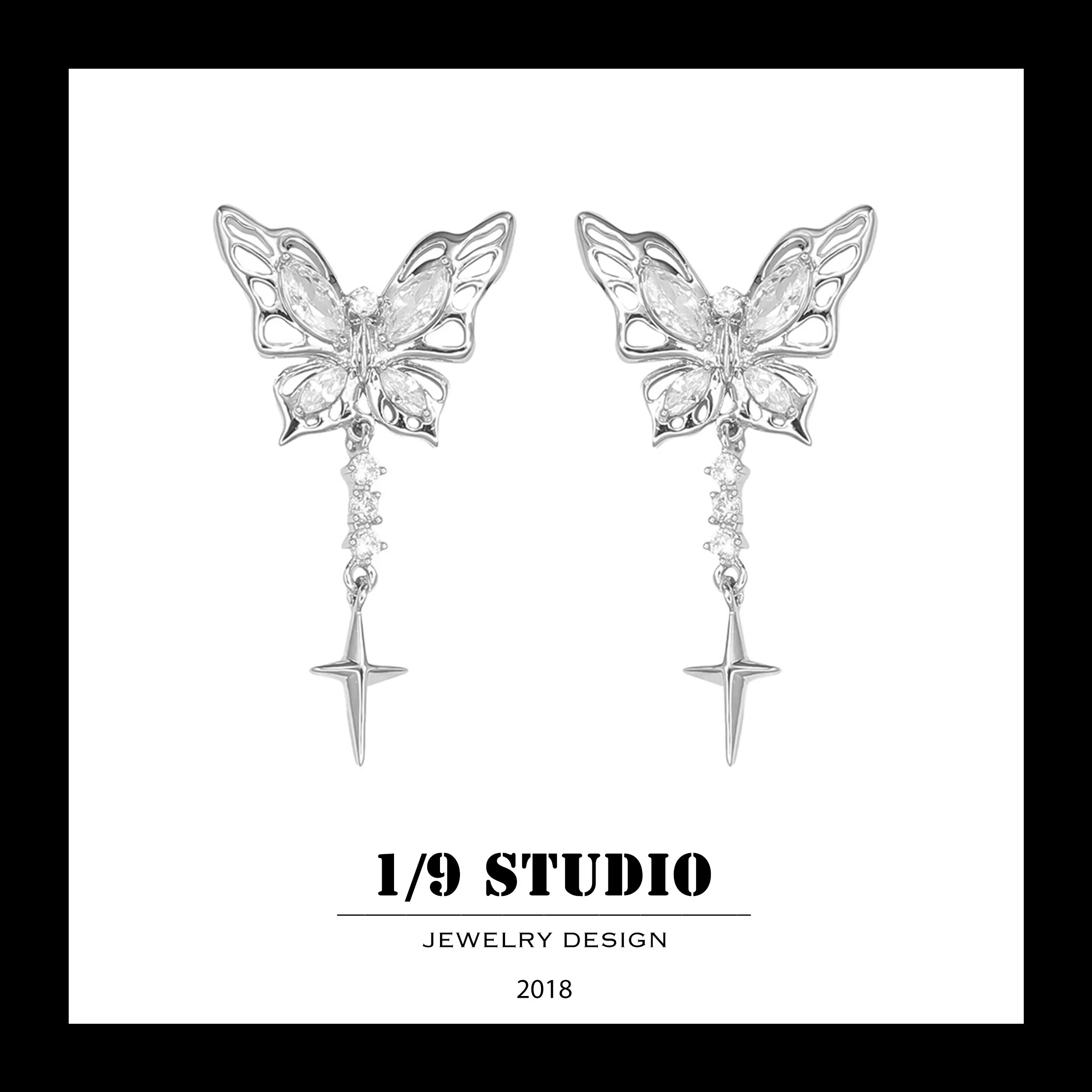 1/9 Studio Sterling Silver Earring