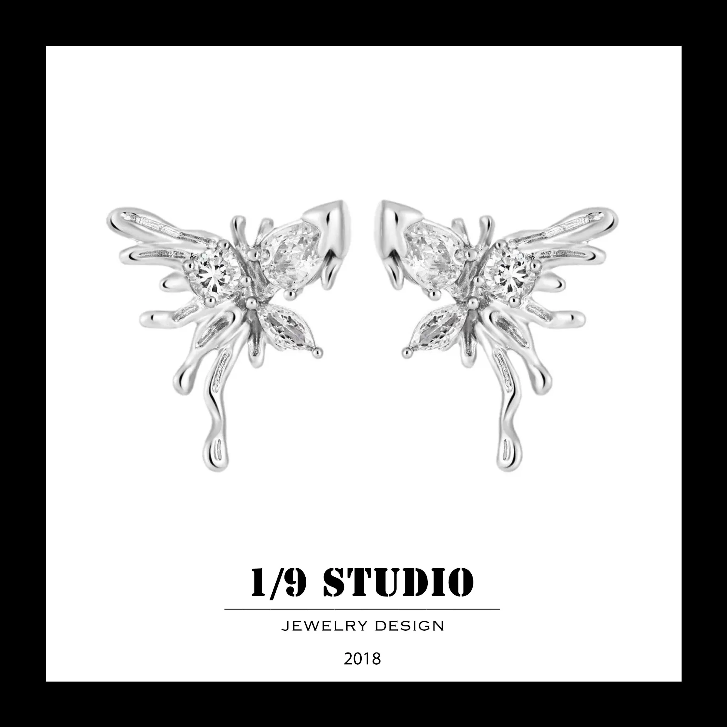 1/9 Studio Sterling Silver Earring