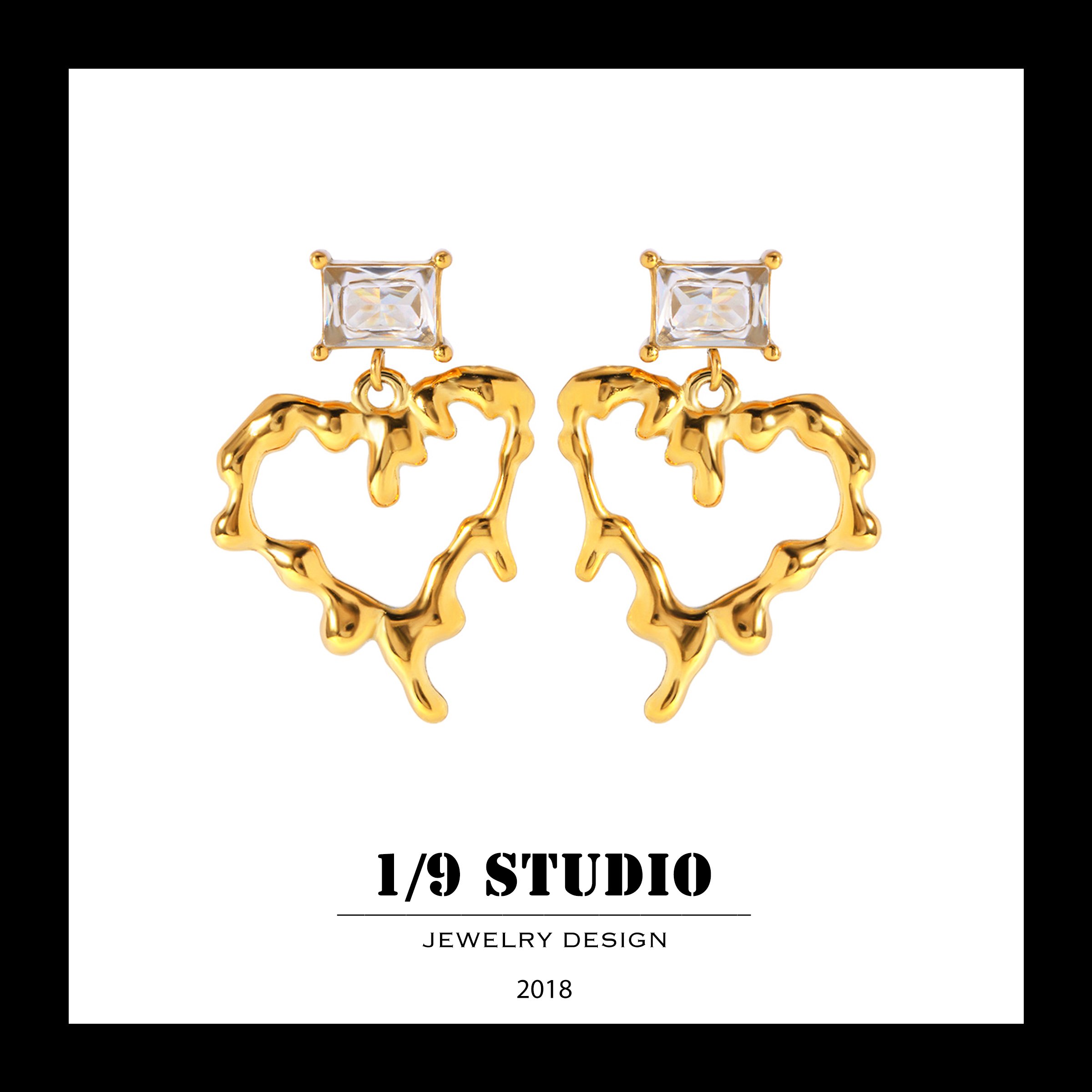1/9 Studio Gold Filled Earring