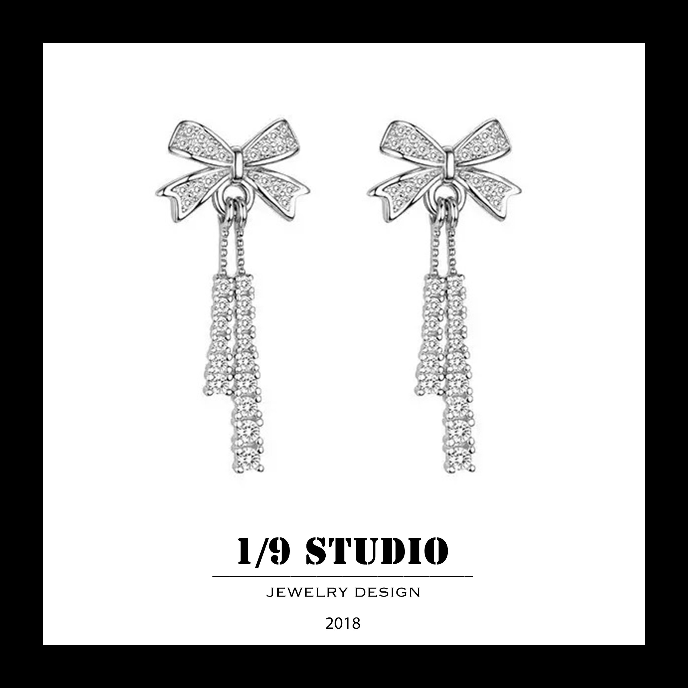 1/9 Studio Sterling Silver Earring