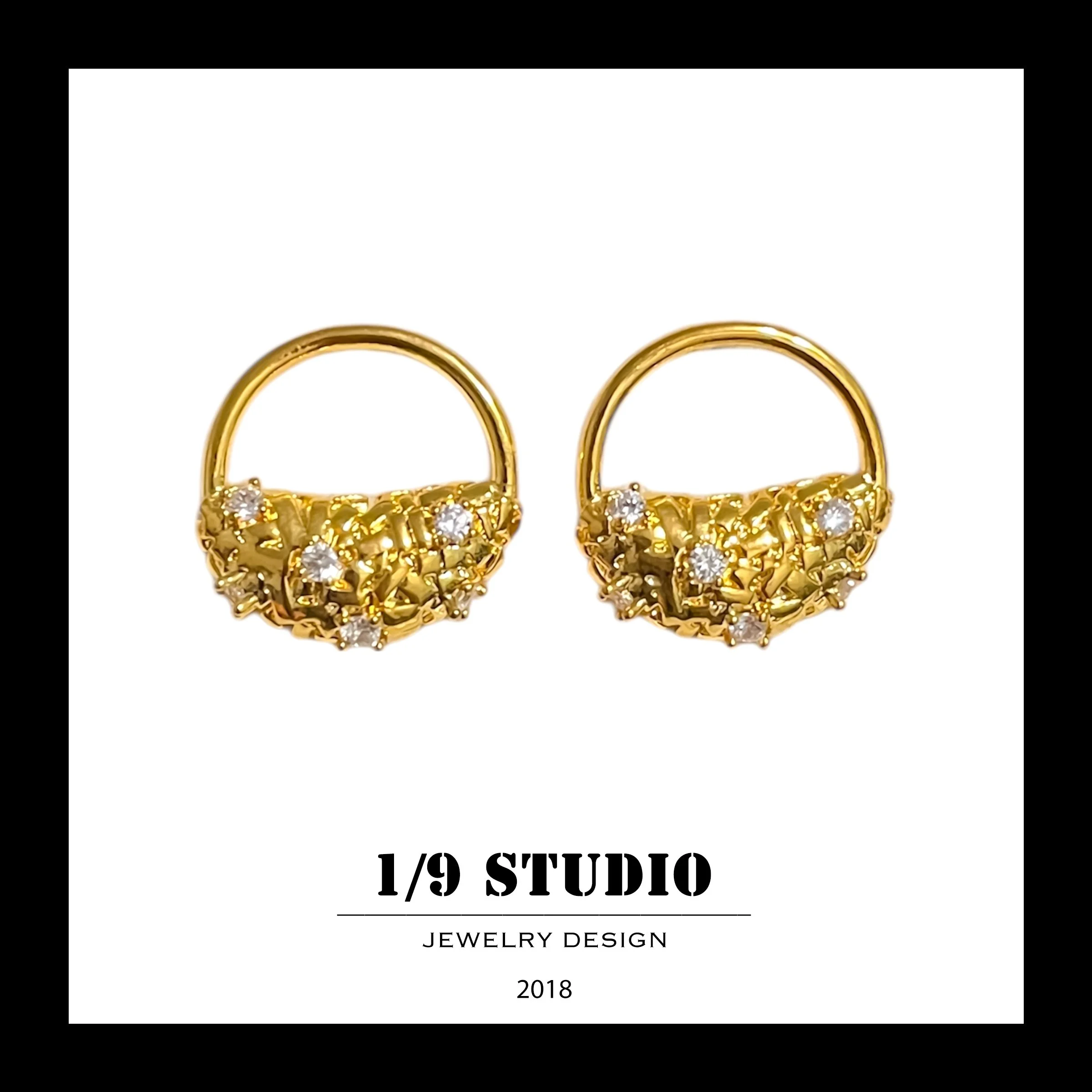 1/9 Studio Gold Filled Earring