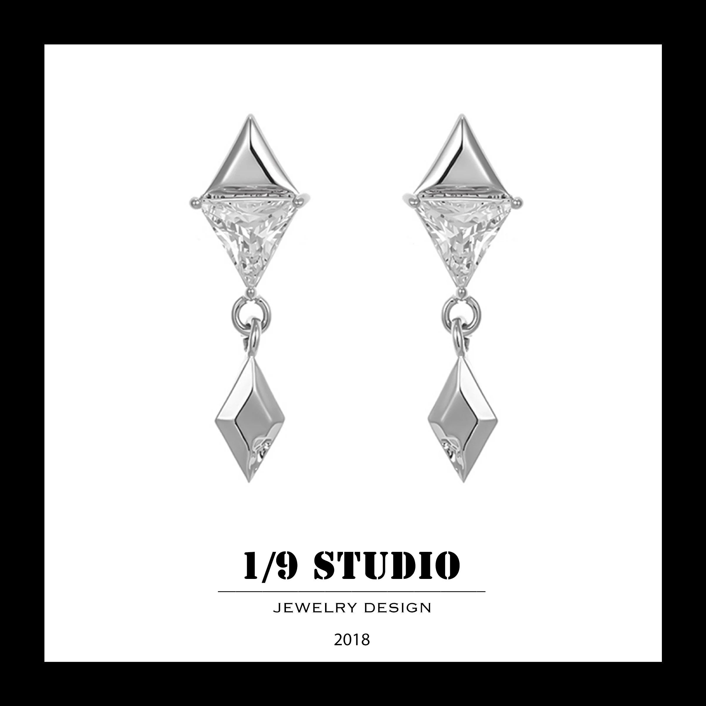 1/9 Studio Sterling Silver Earring