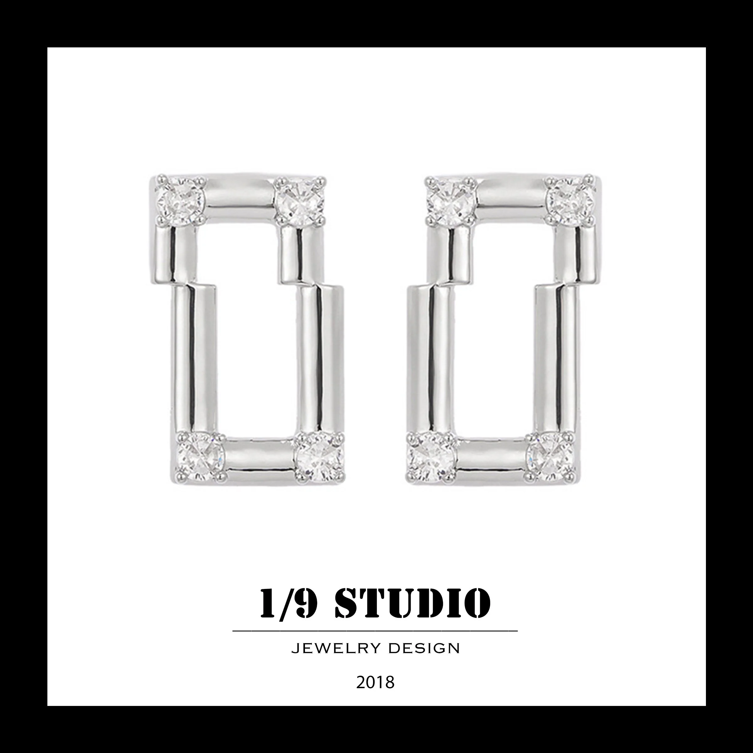 1/9 Studio Sterling Silver Earring