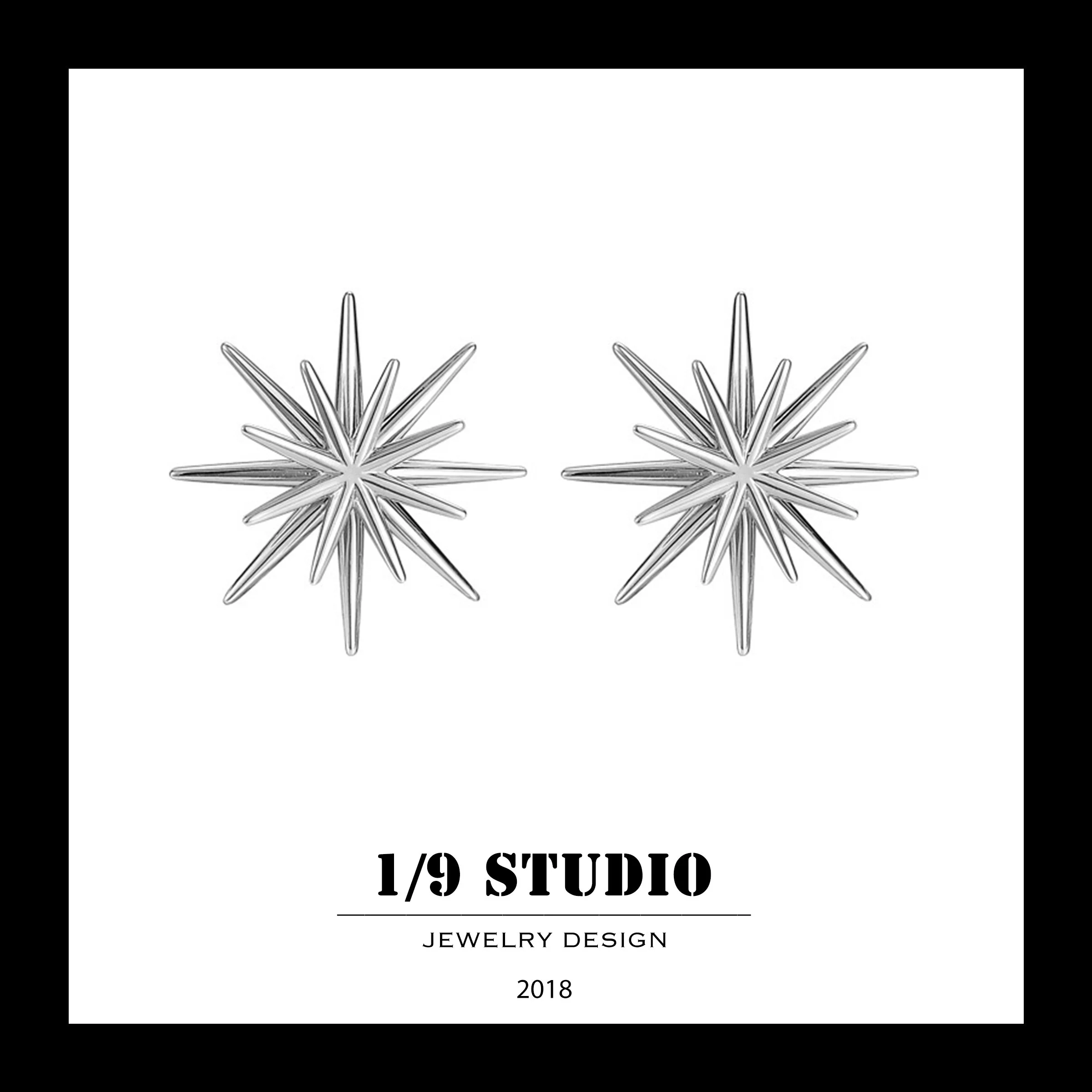 1/9 Studio Sterling Silver Earring