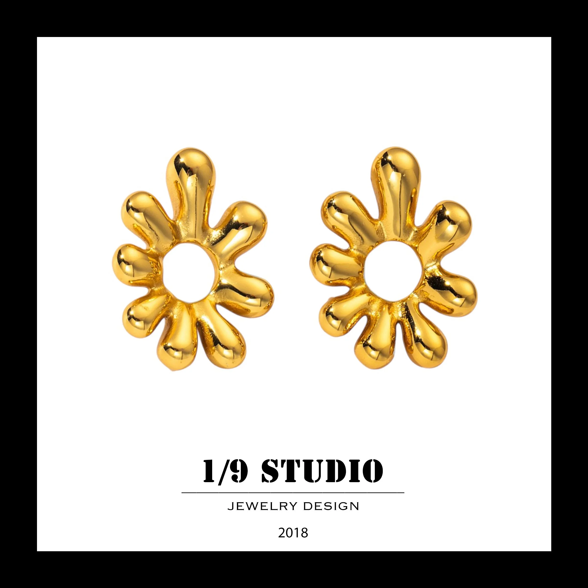 1/9 Studio Gold Filled Earring