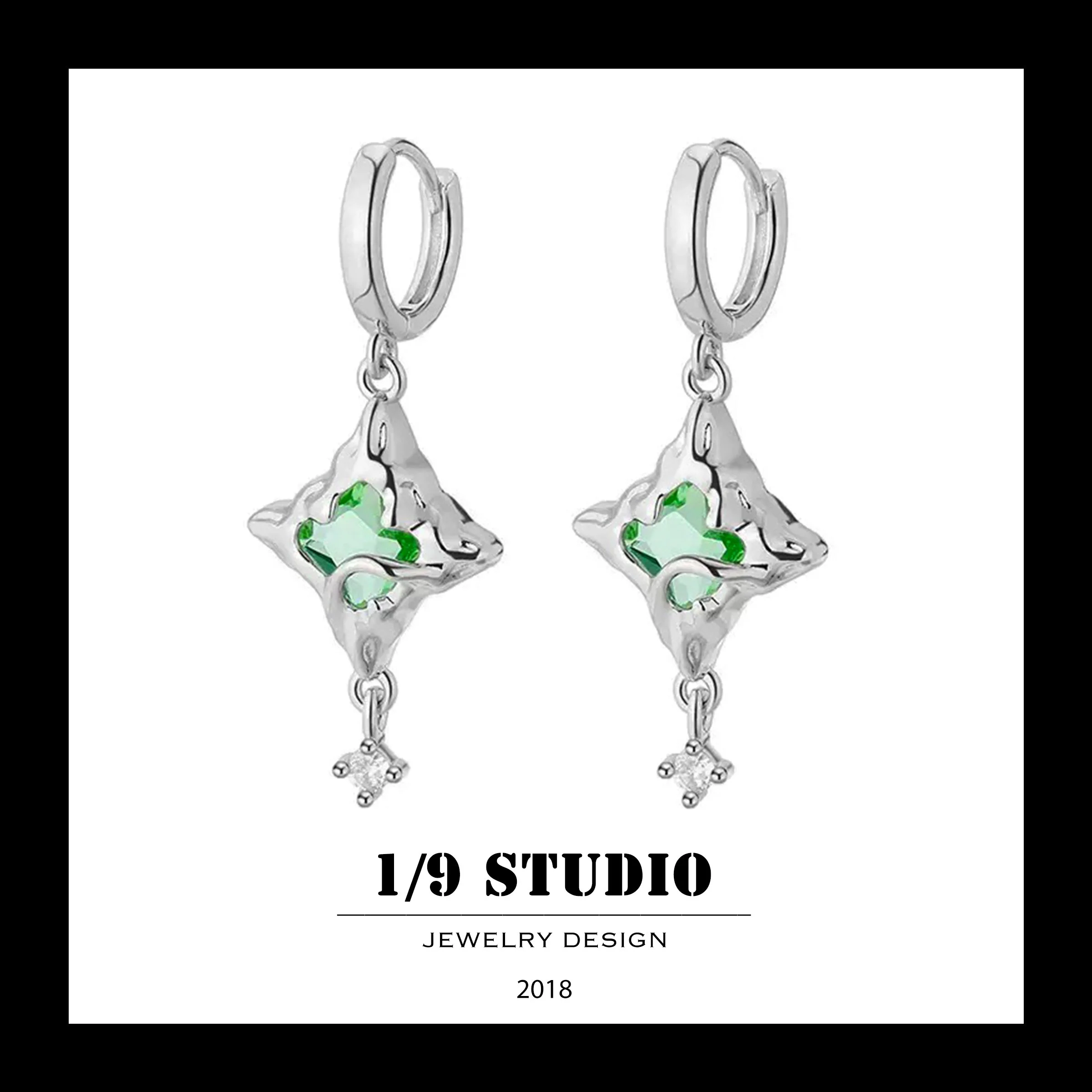 1/9 Studio Sterling Silver Earring
