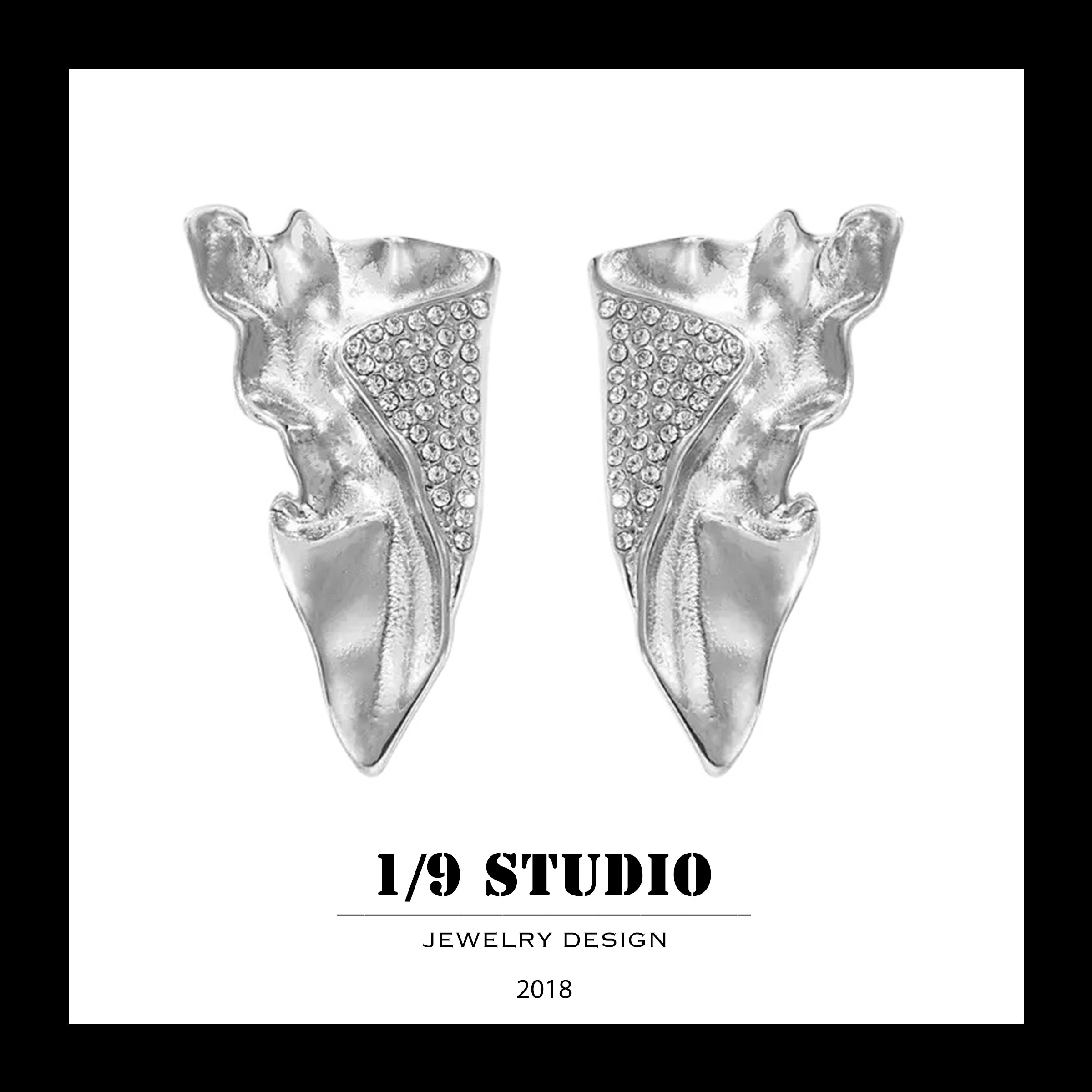 1/9 Studio Sterling Silver Earring