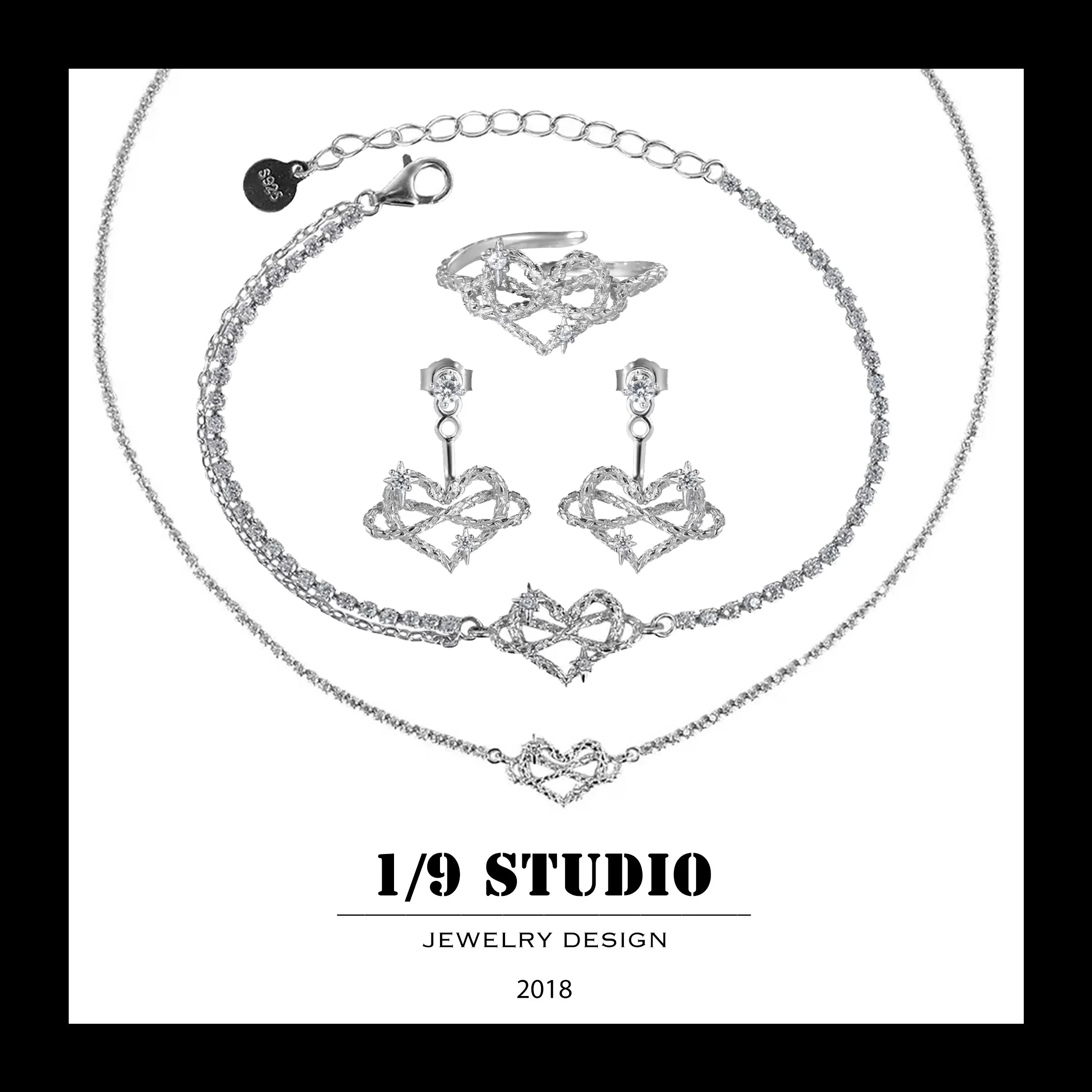 1/9 Studio Venus Collection 925 Sterling Silver