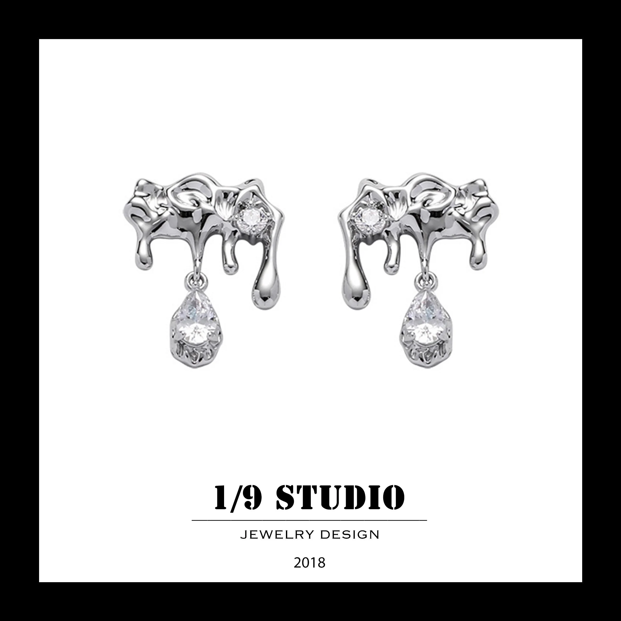 1/9 Studio Sterling Silver Earring