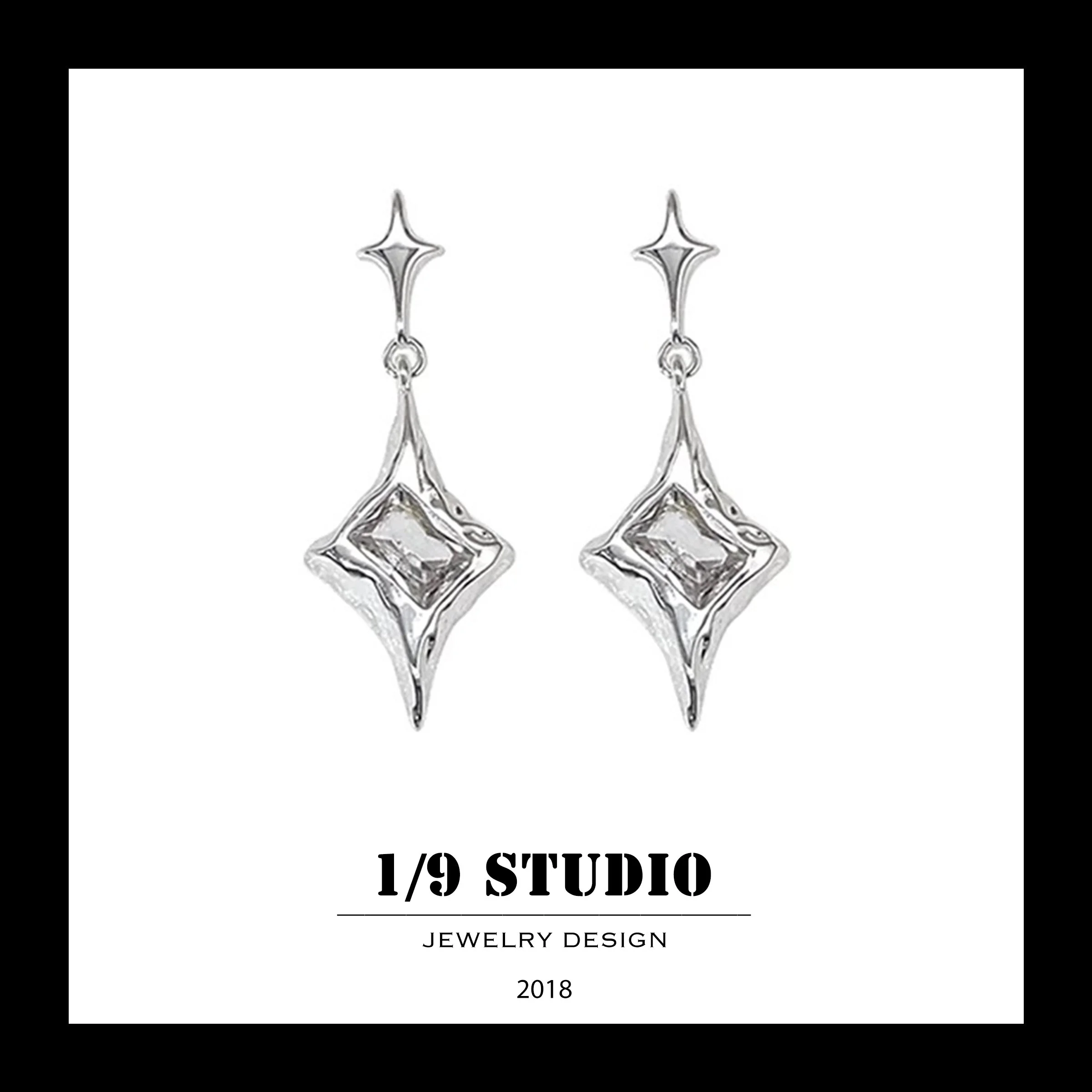 1/9 Studio Sterling Silver Earring