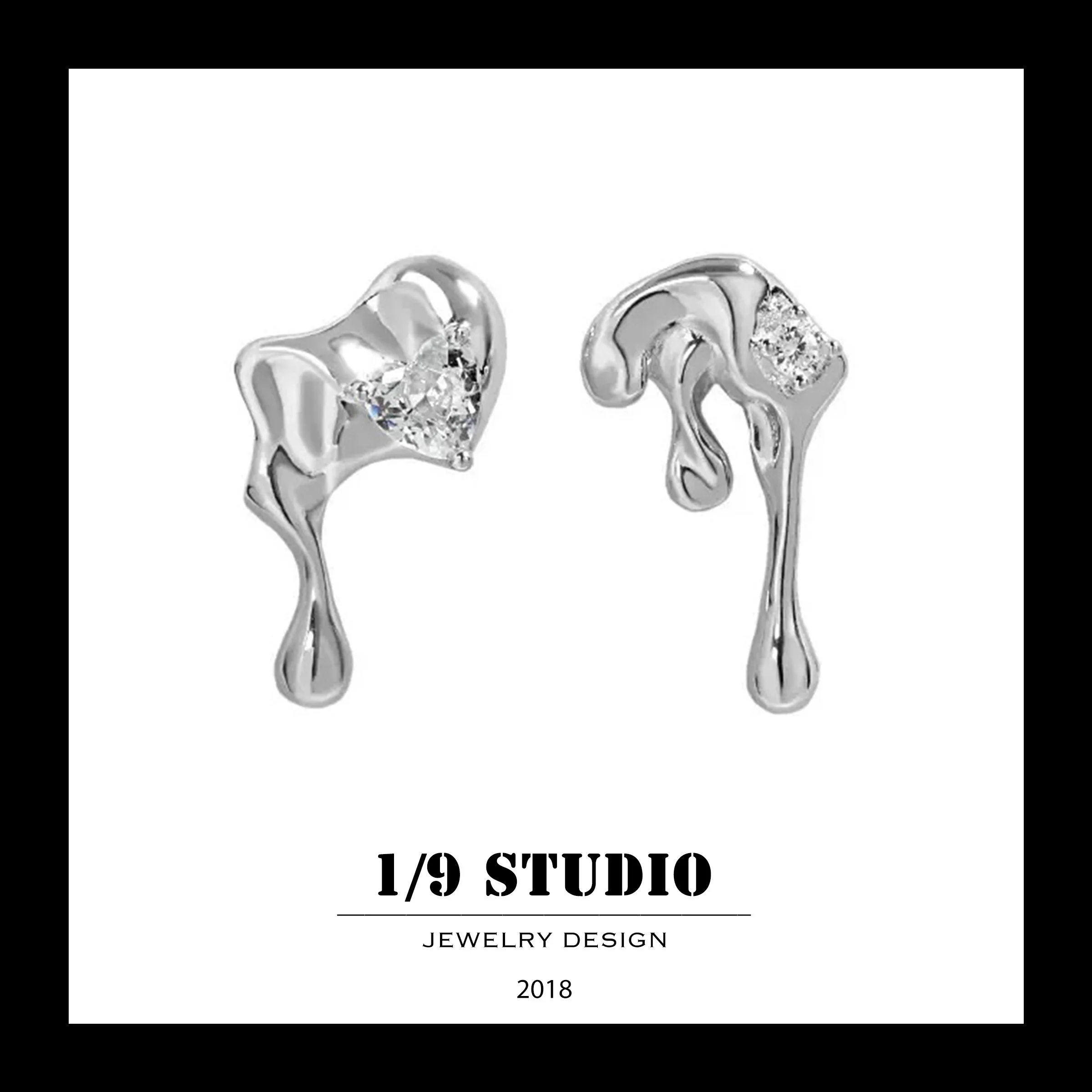 1/9 Studio Sterling Silver Earring