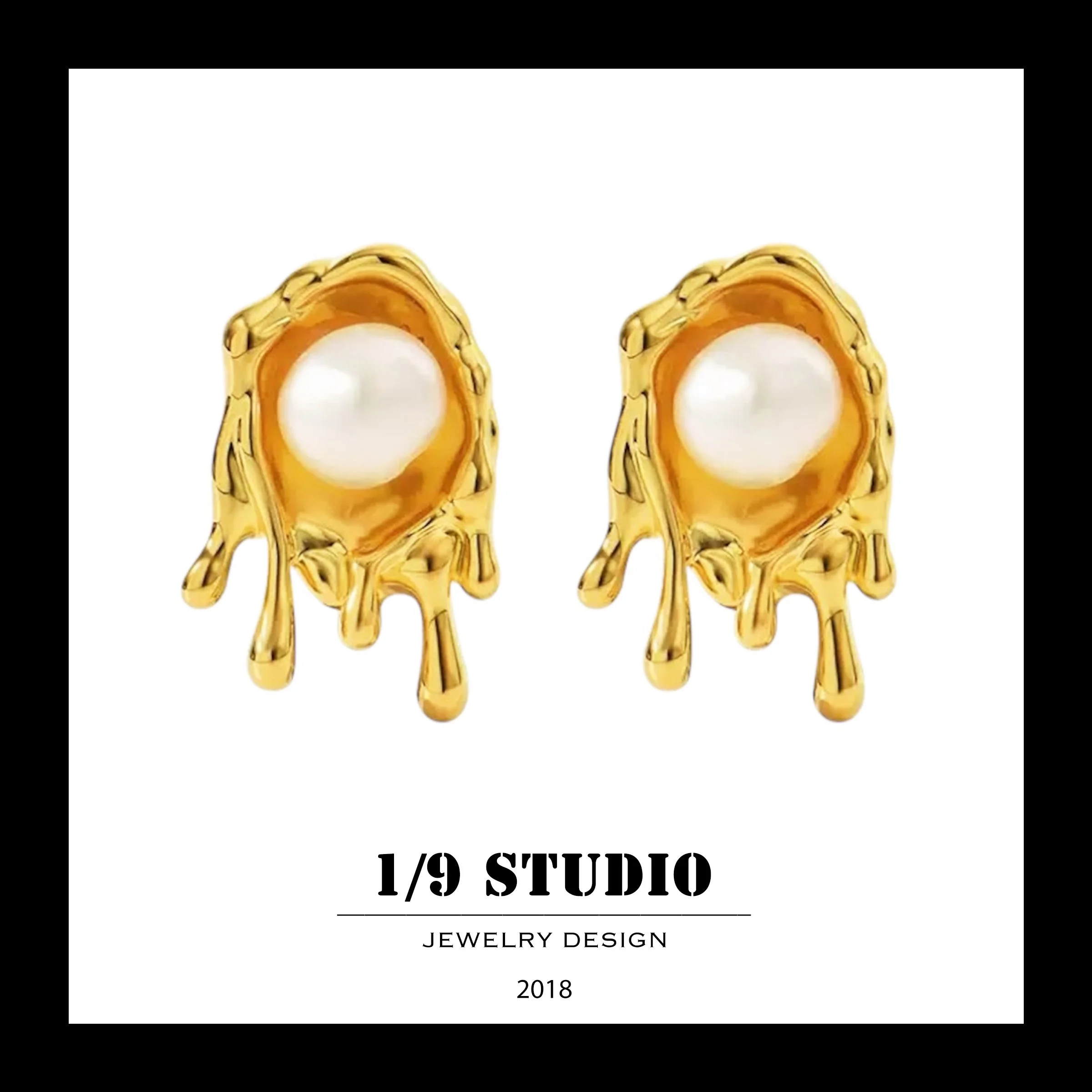 1/9 Studio Gold Filled Earring