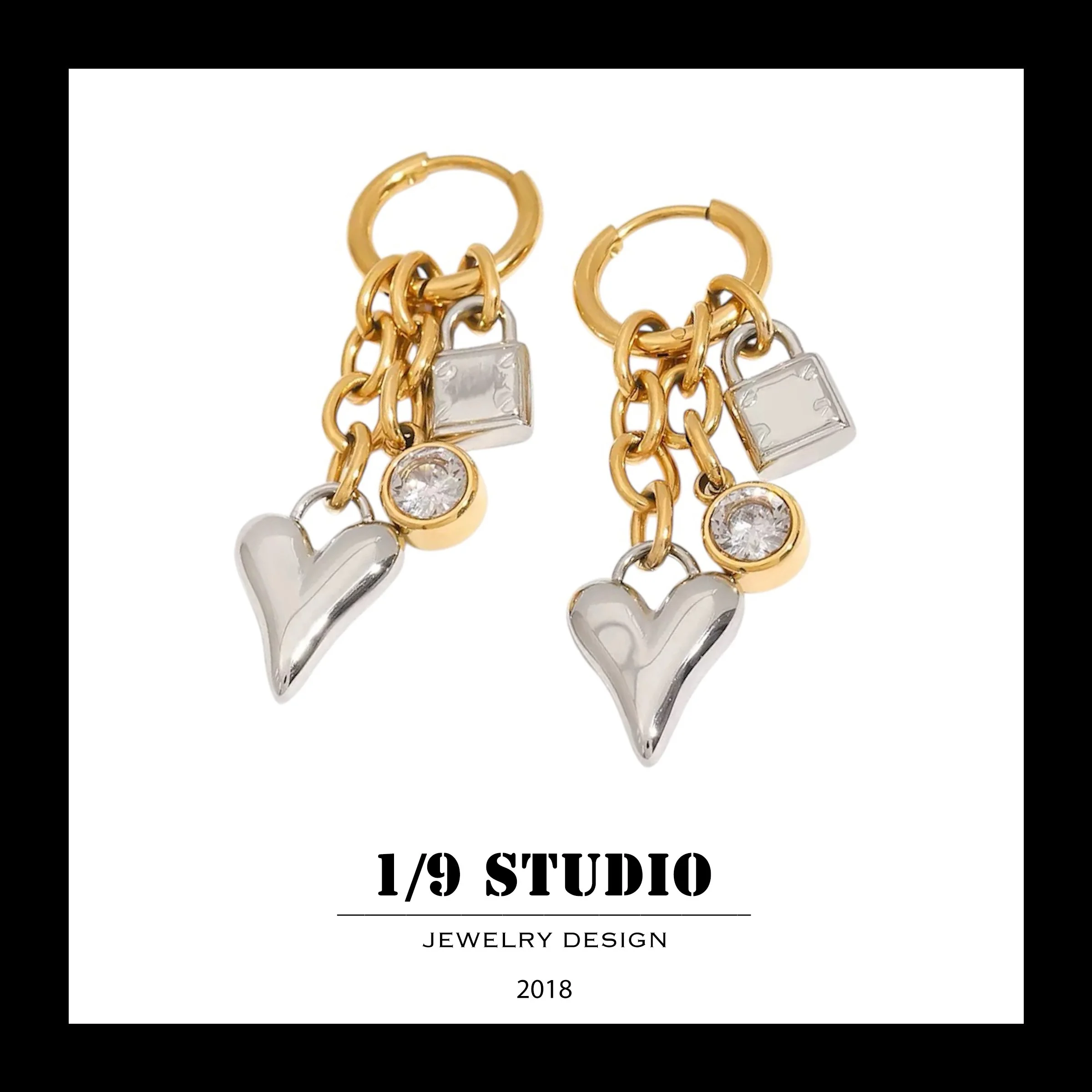 1/9 Studio Gold Filled Earring