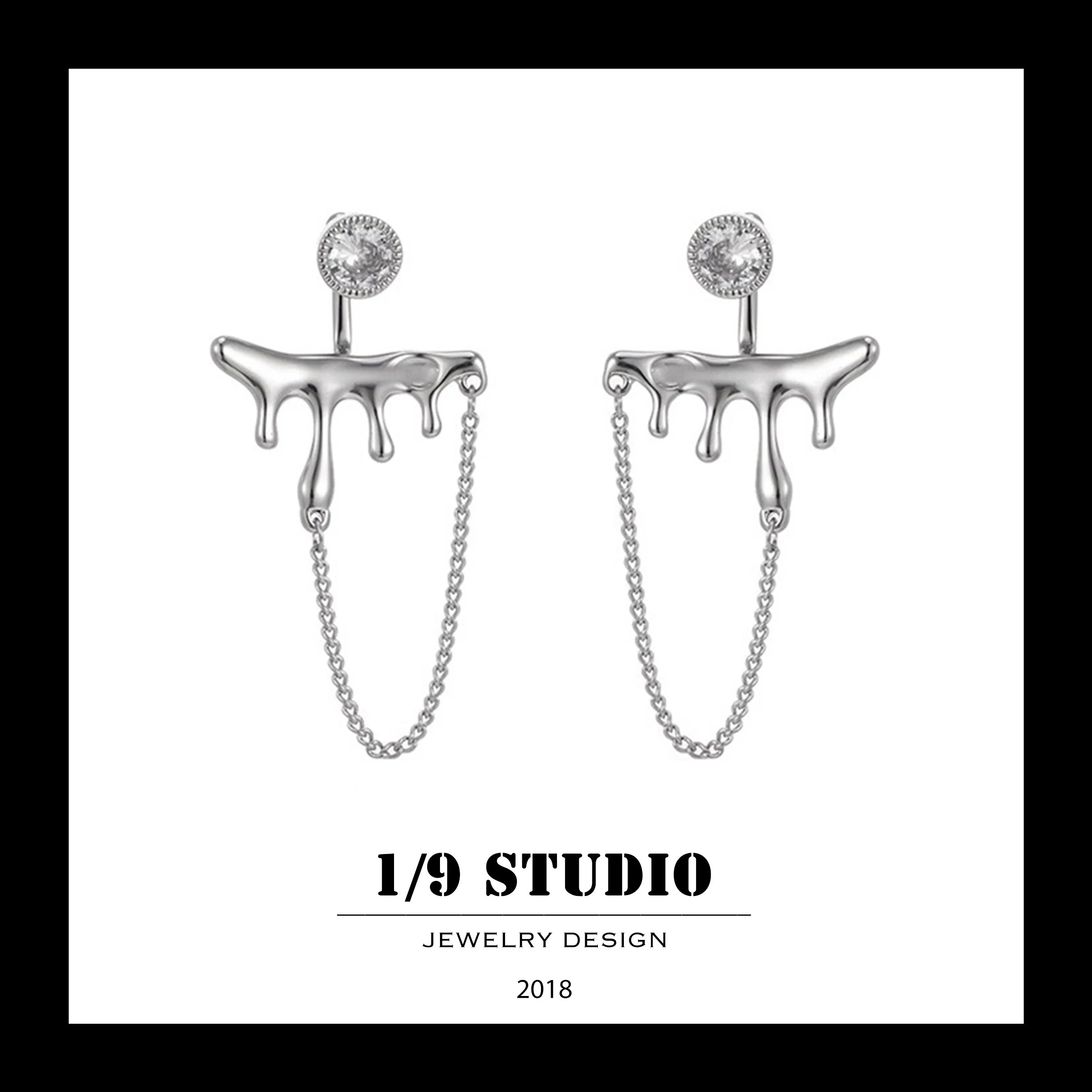 1/9 Studio Sterling Silver Earring