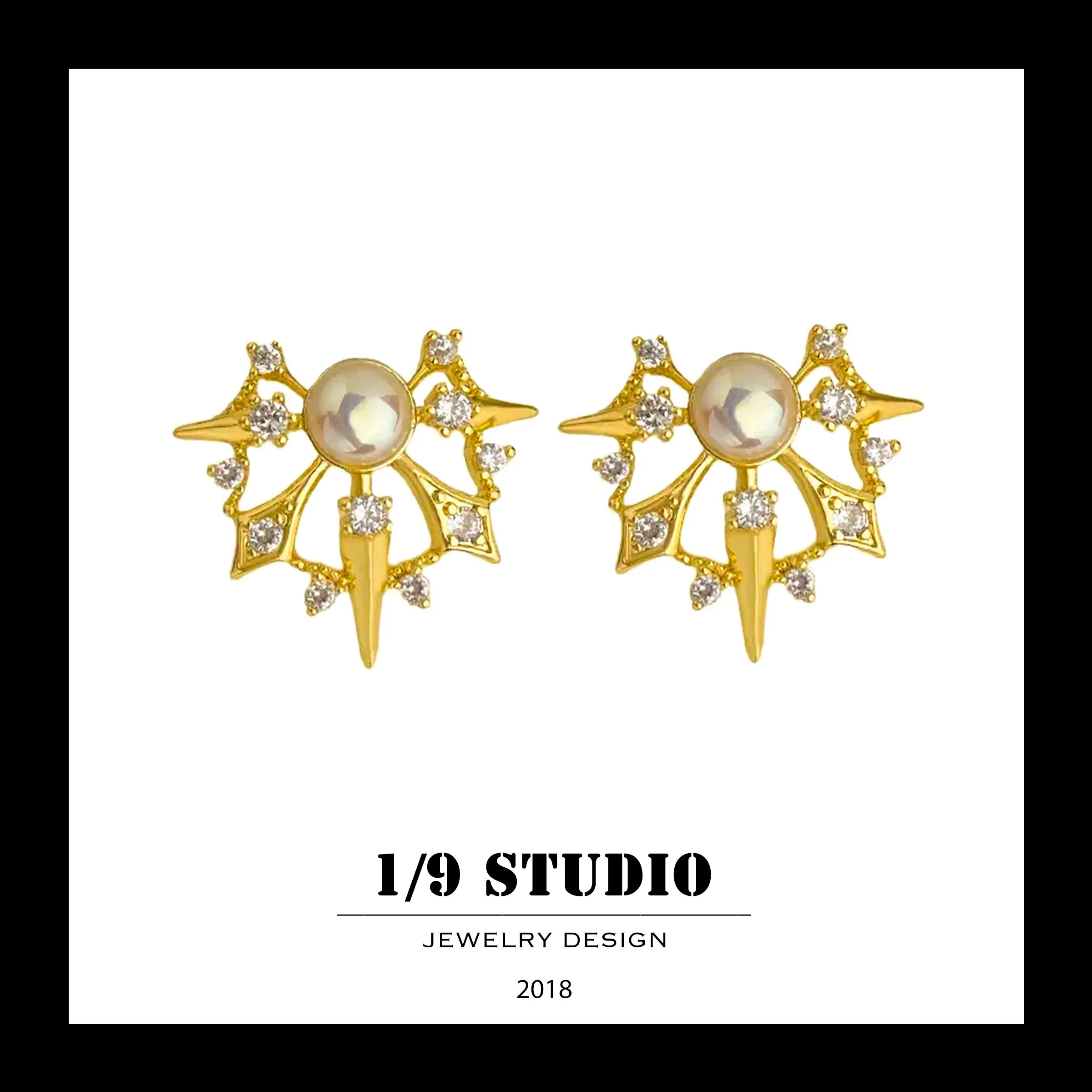 1/9 Studio Gold Filled Earring