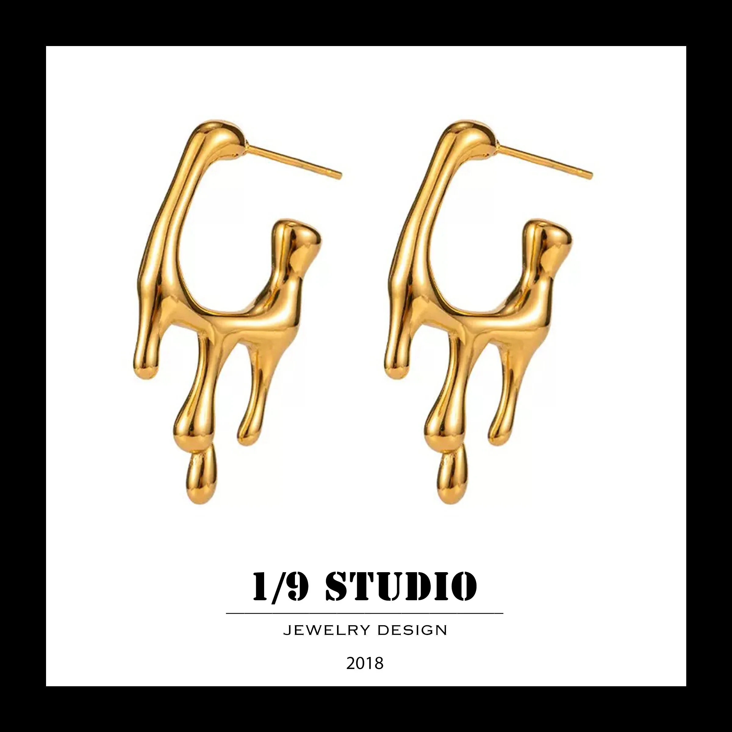 1/9 Studio Gold Filled Earring