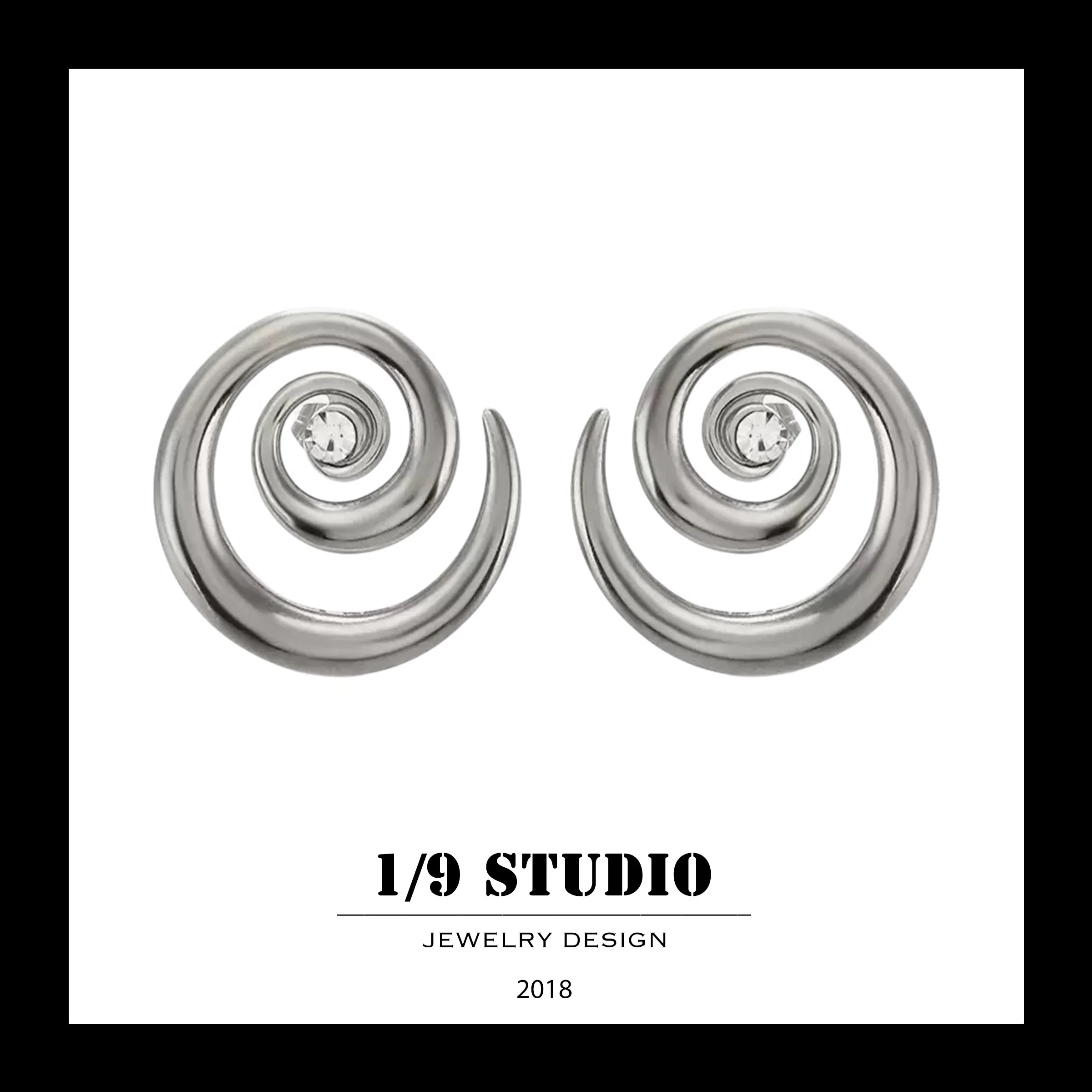 1/9 Studio Sterling Silver Earring