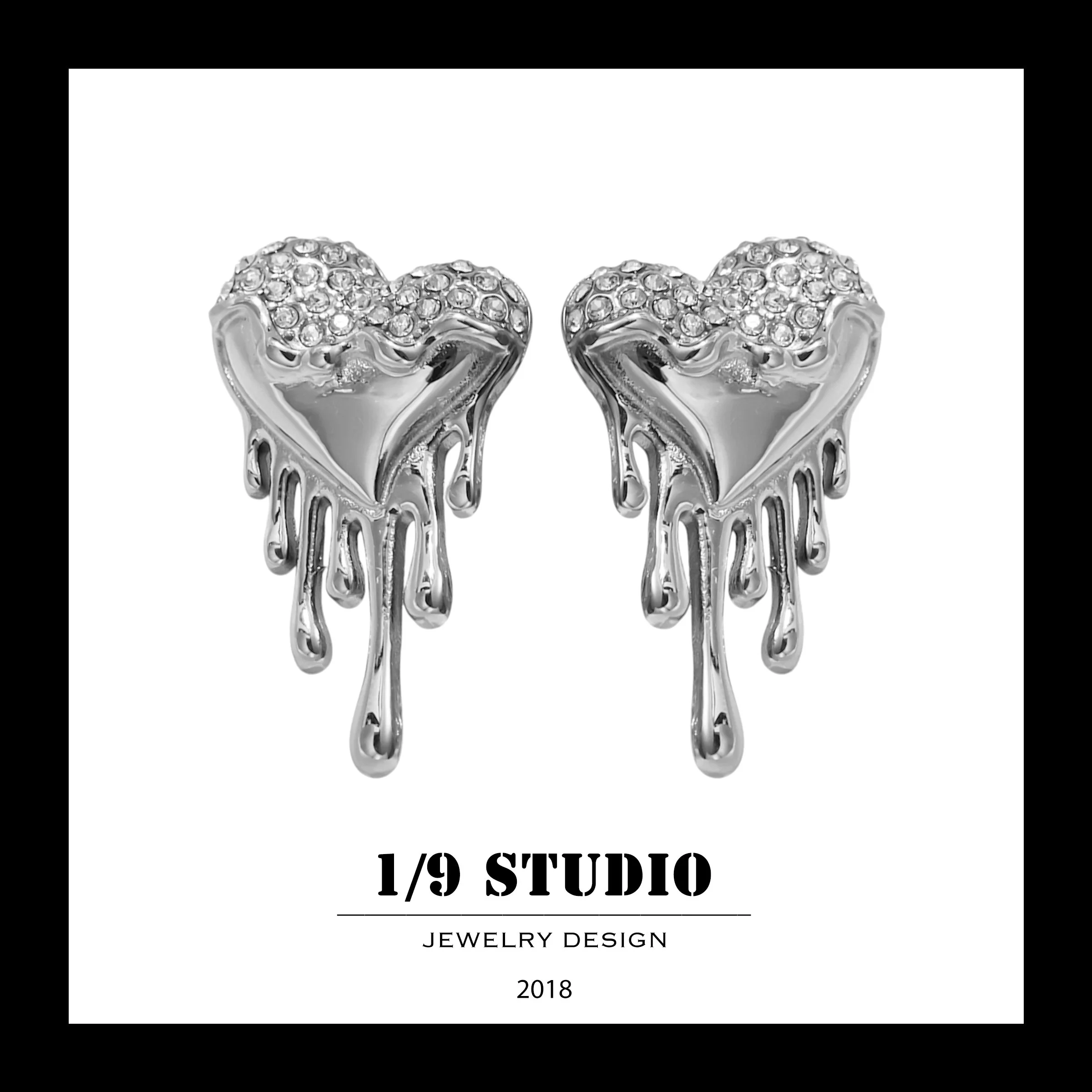 1/9 Studio Sterling Silver Earring