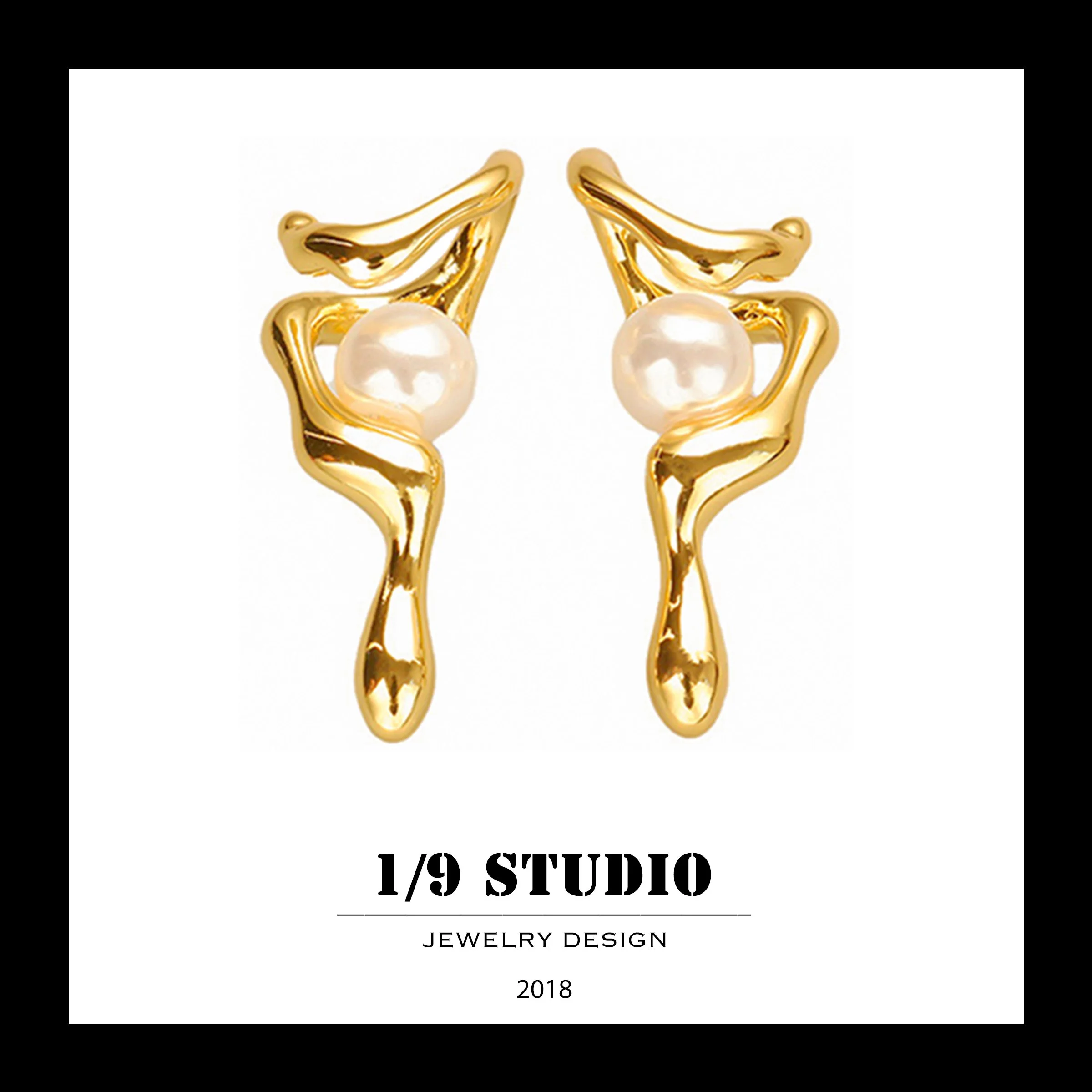 1/9 Studio Gold Filled Earring