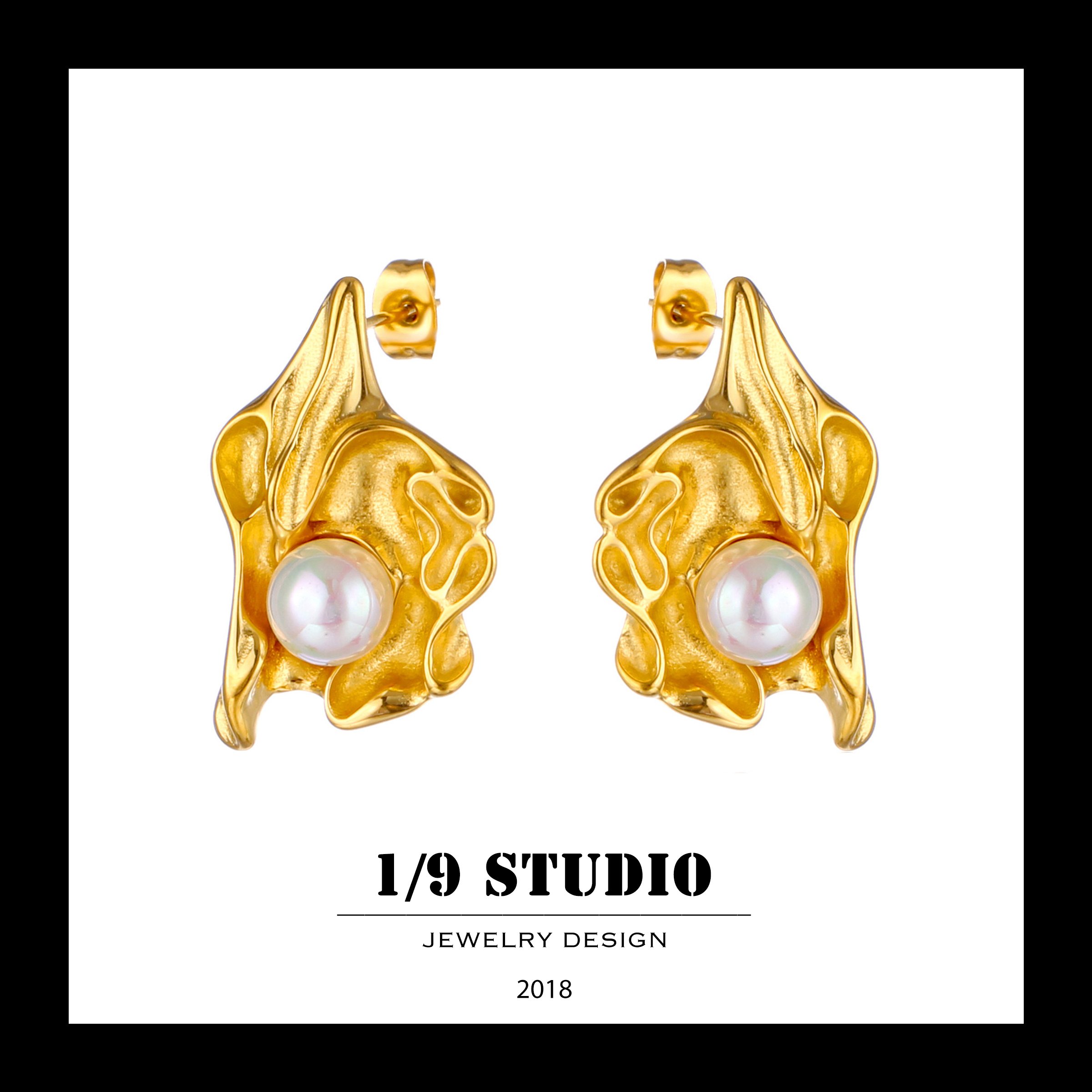 1/9 Studio Gold Filled Earring