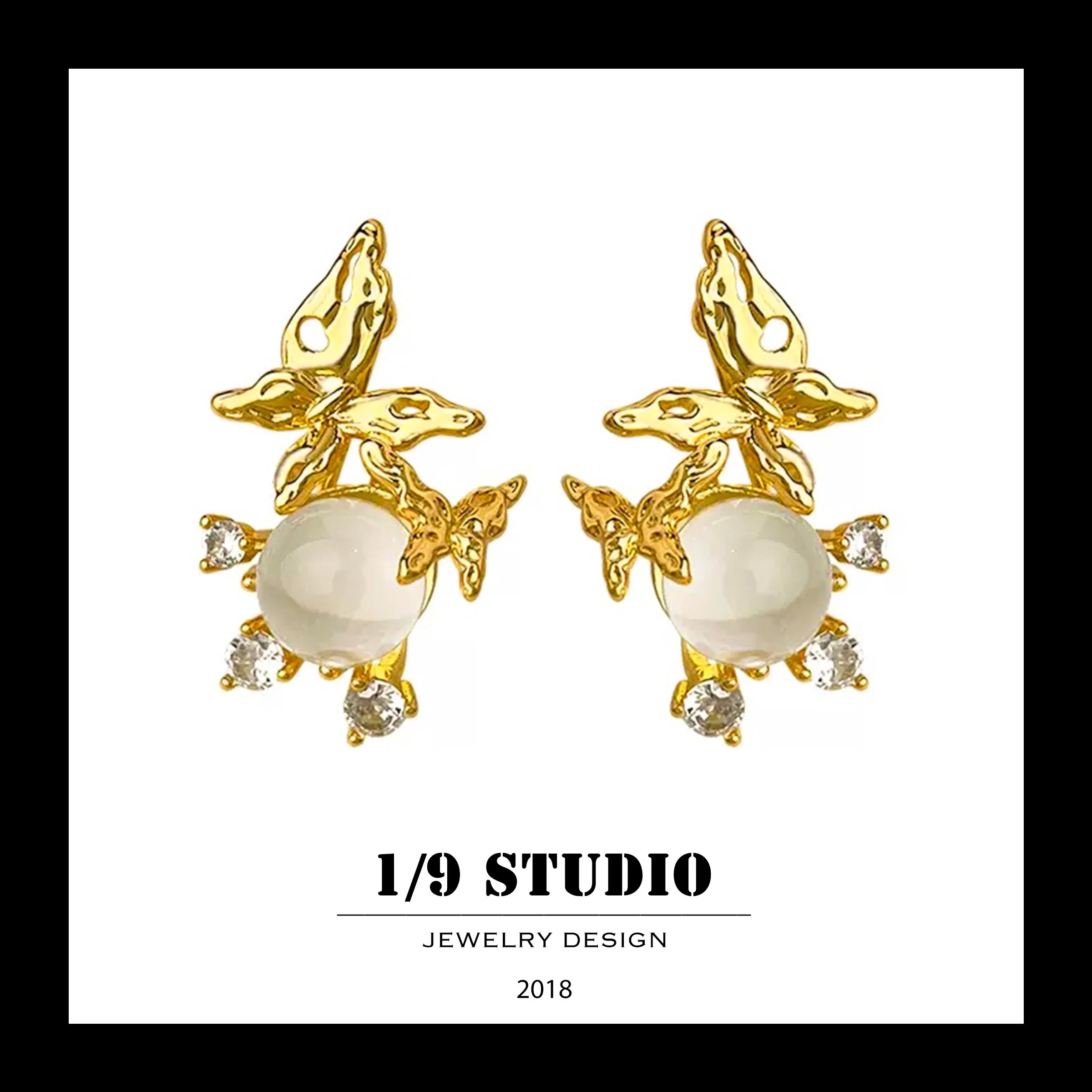 1/9 Studio Gold Filled Earring