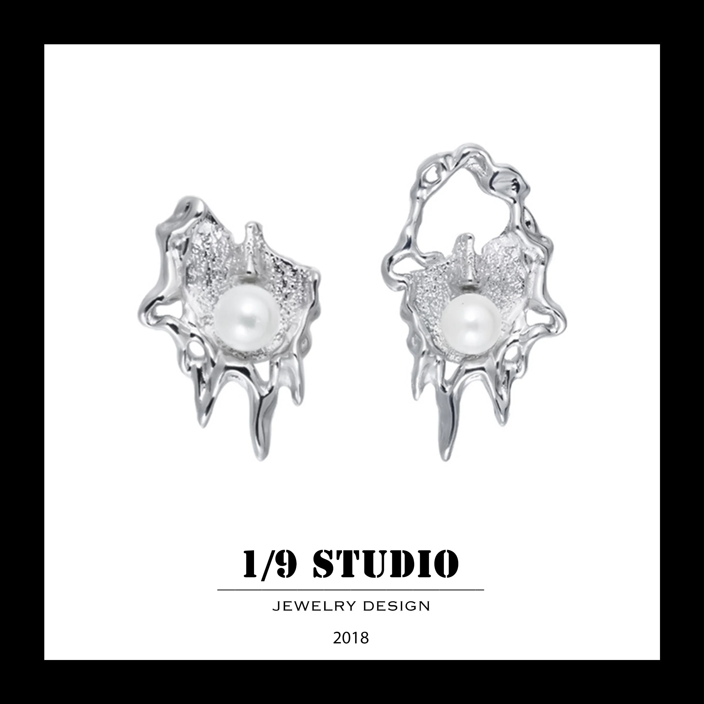 1/9 Studio Sterling Silver Earring