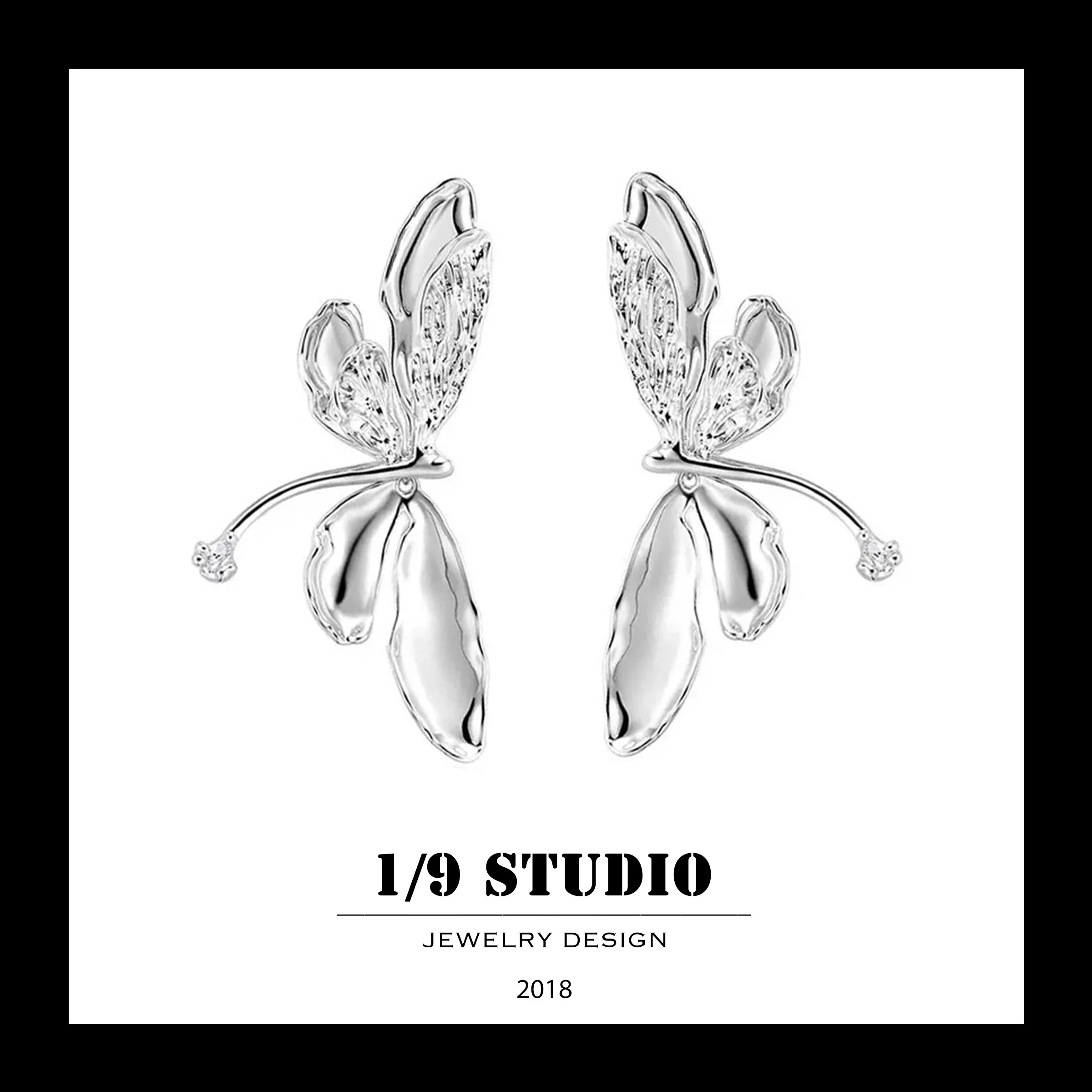 1/9 Studio Sterling Silver Earring