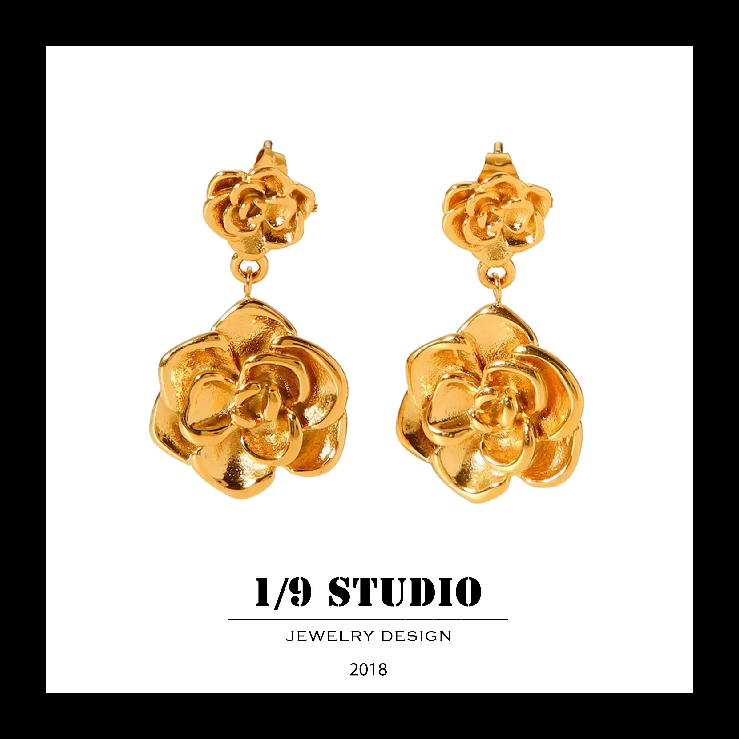 1/9 Studio Gold Filled Earring
