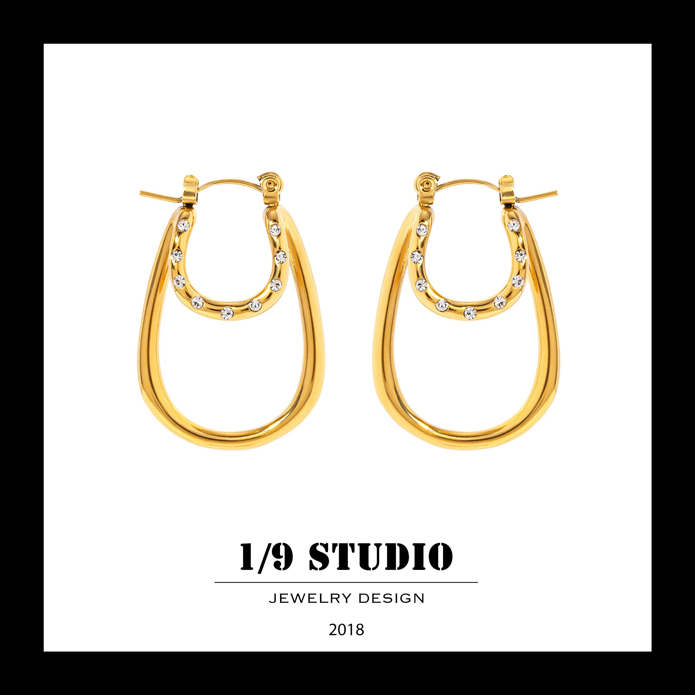1/9 Studio Gold Filled Earring