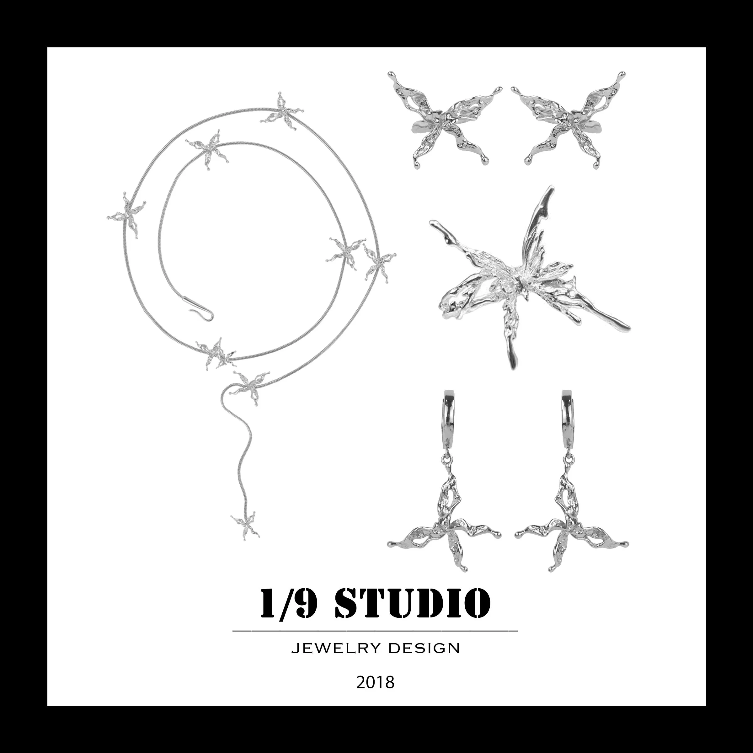 1/9 Studio 925 Sterling Silver Rebirth Collection