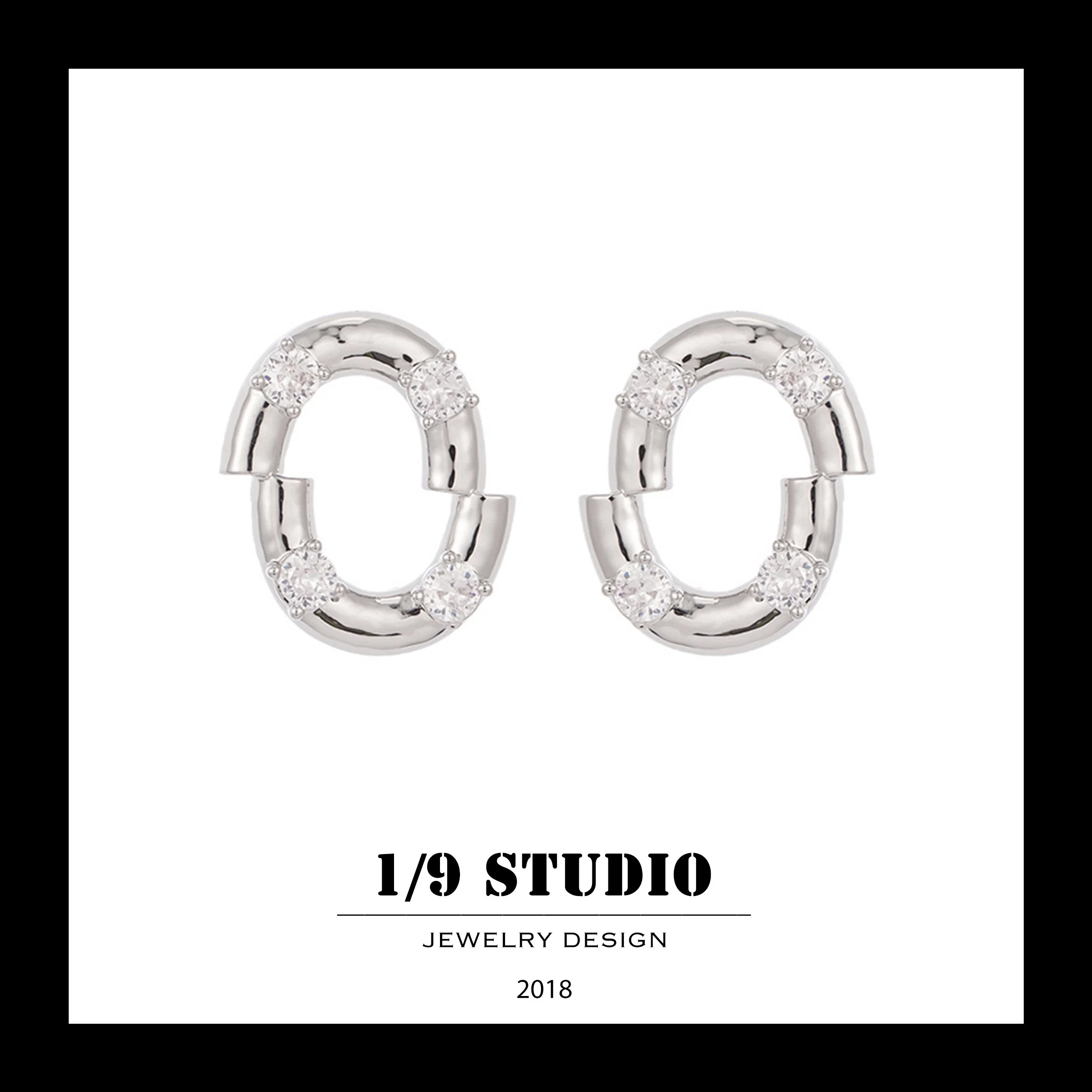 1/9 Studio Sterling Silver Earring
