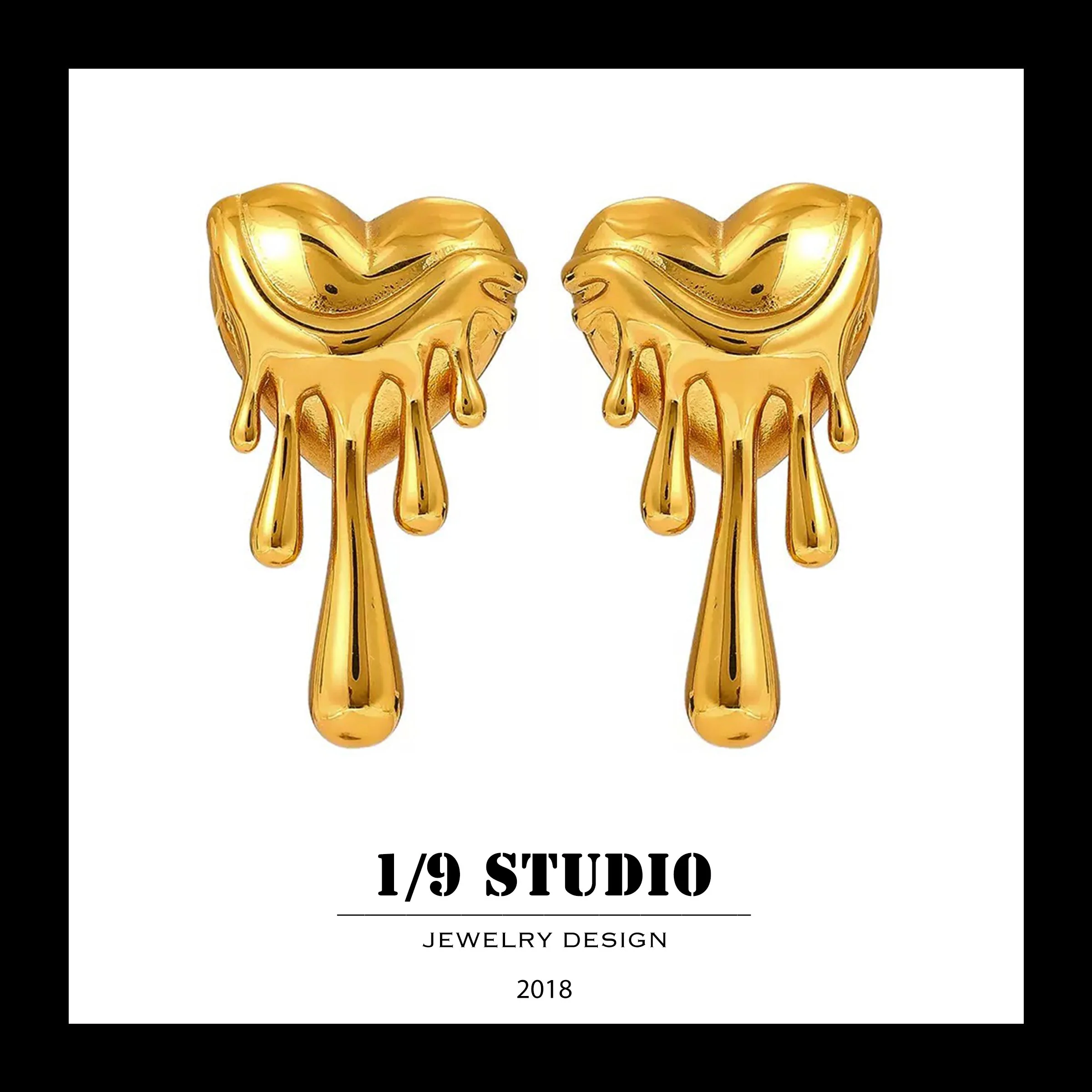 1/9 Studio Gold Filled Earring