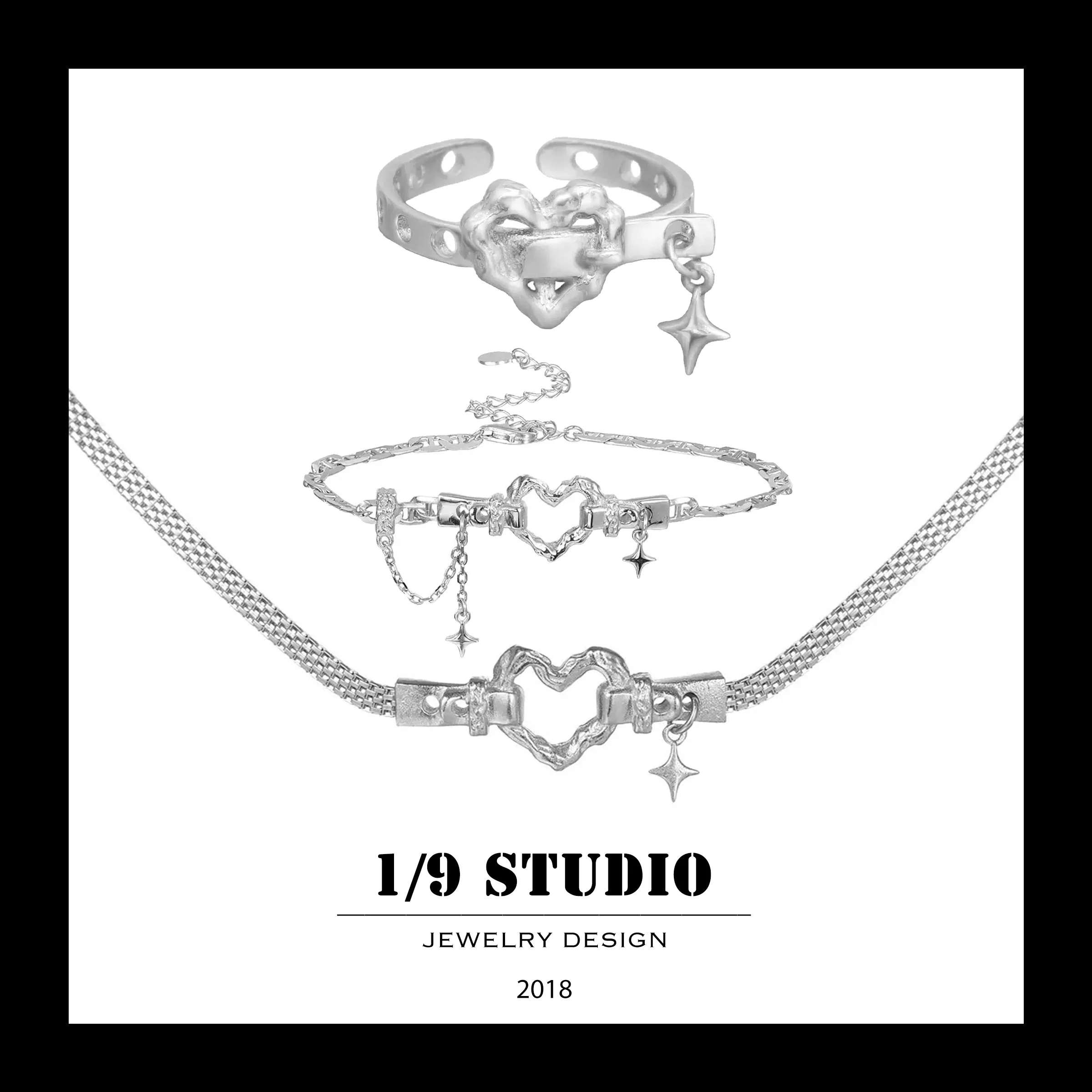 1/9 Studio Venus Collection 925 Sterling Silver