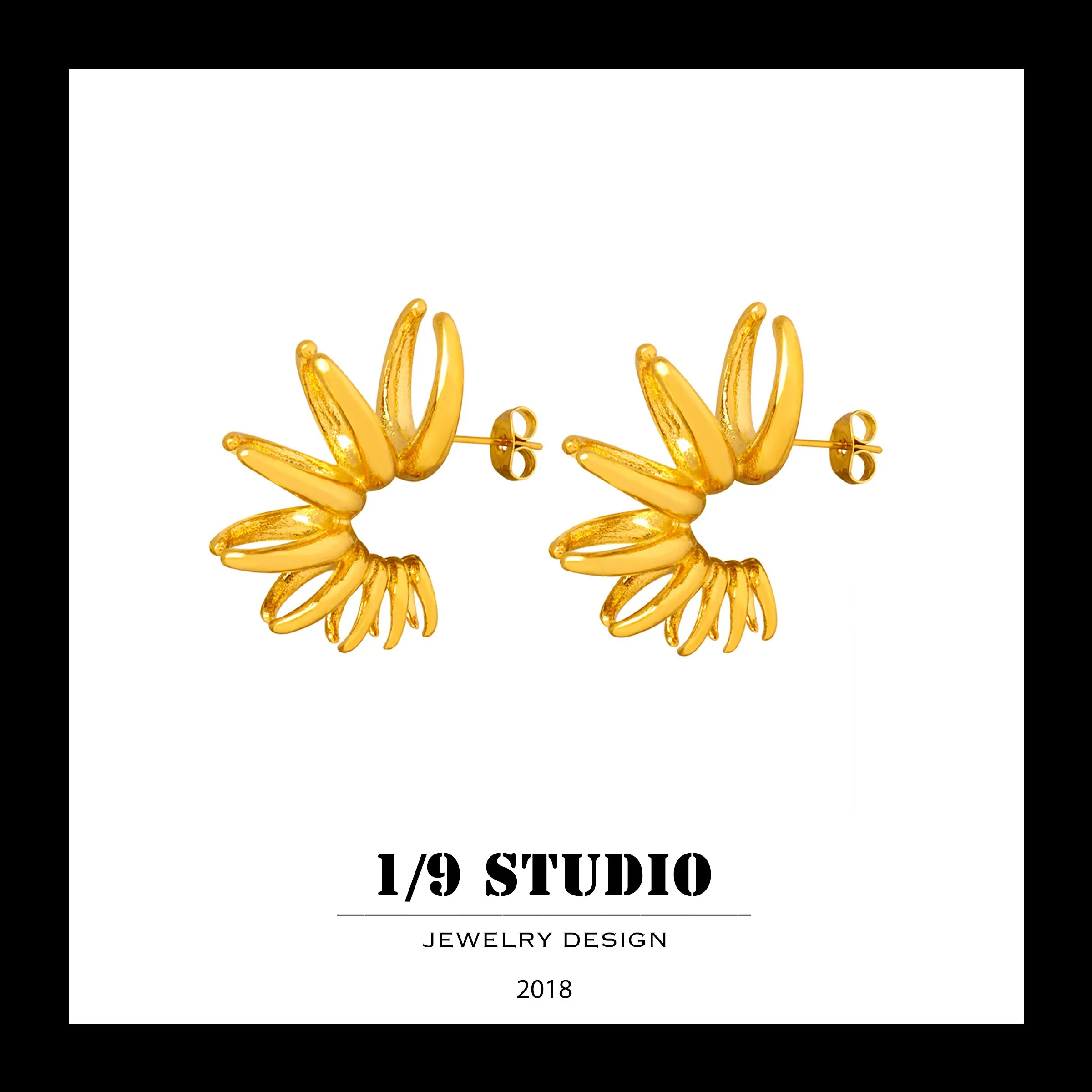 1/9 Studio Gold Filled Earring