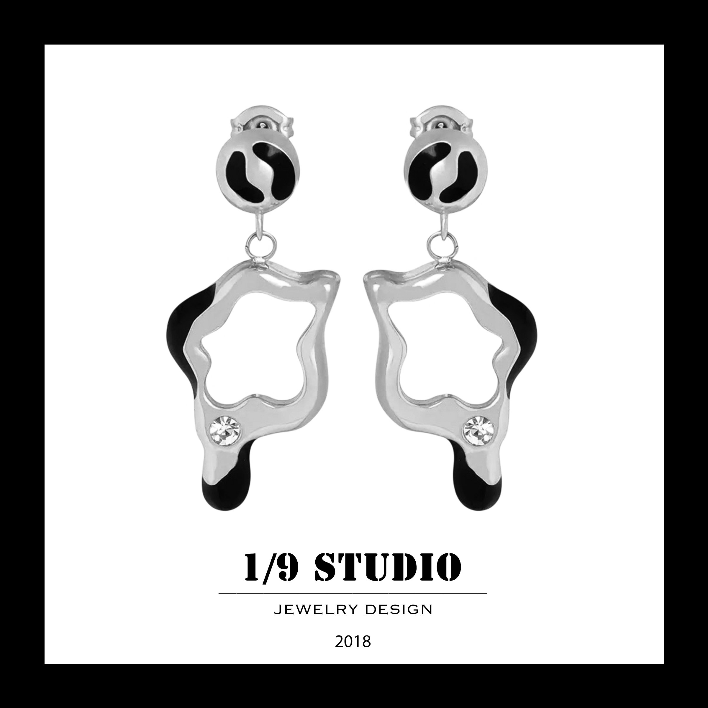 1/9 Studio Sterling Silver Earring