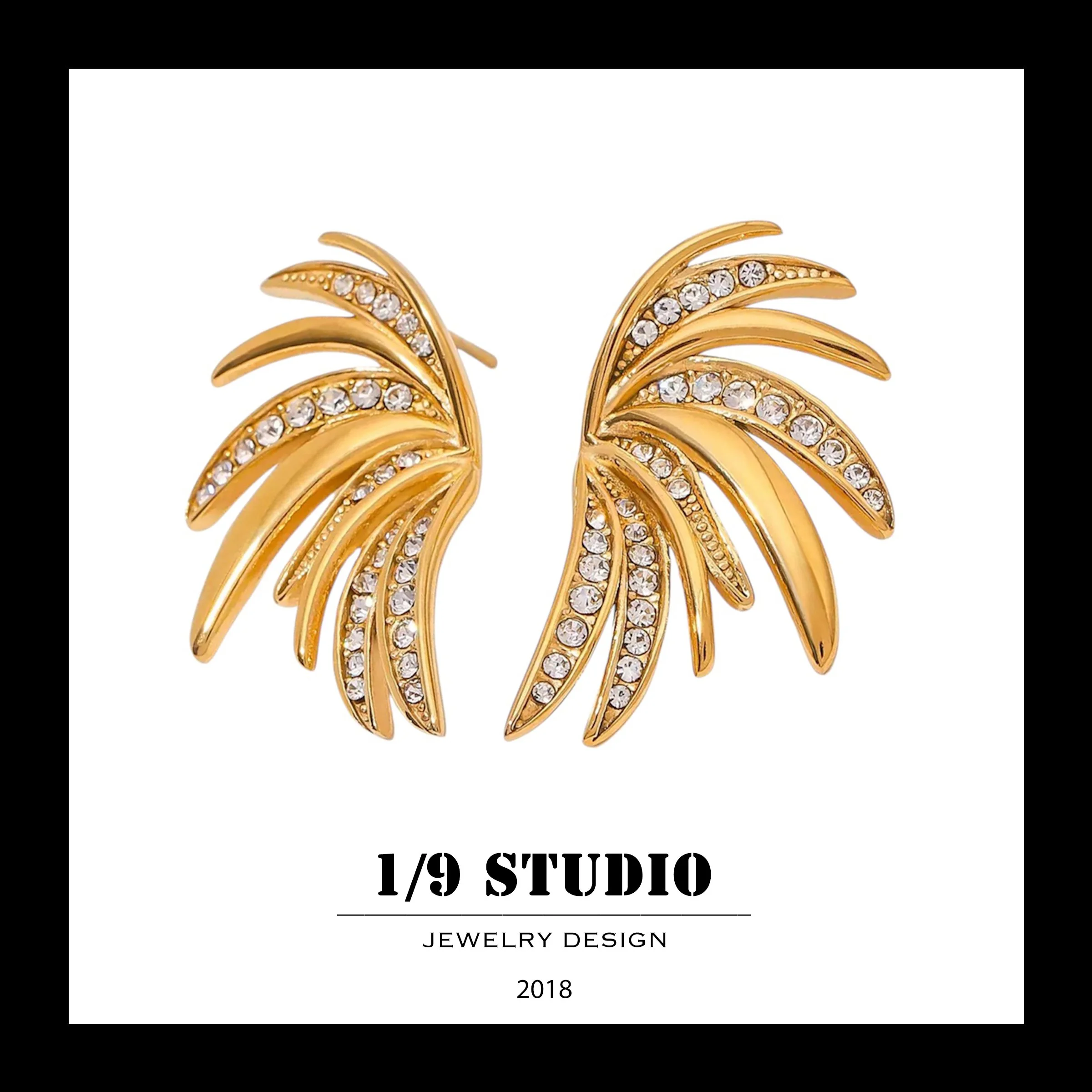 1/9 Studio Gold Filled Earring