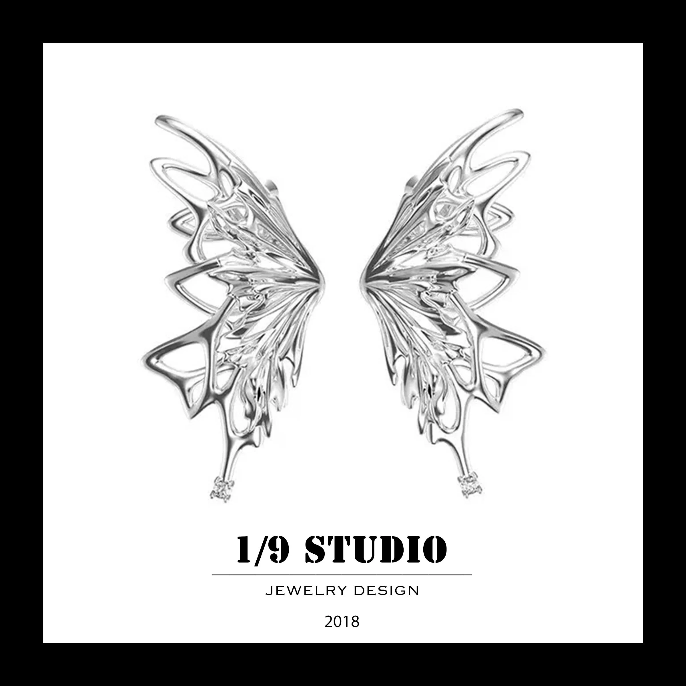 1/9 Studio Sterling Silver Earring